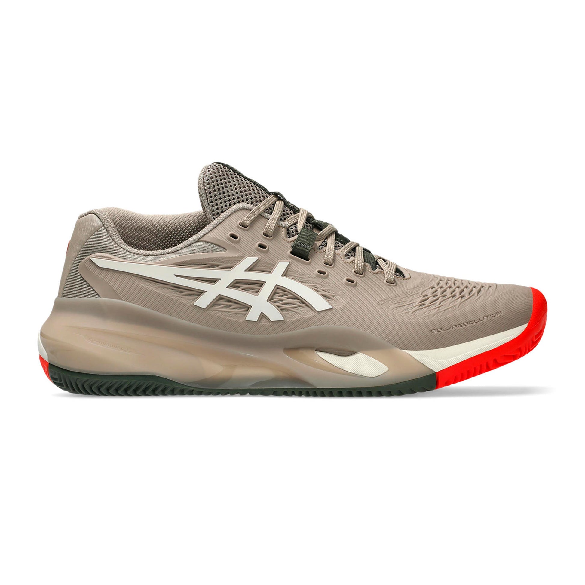 ASICS Gel-Resolution X Chaussure terre battue Hommes - beige, blanc
