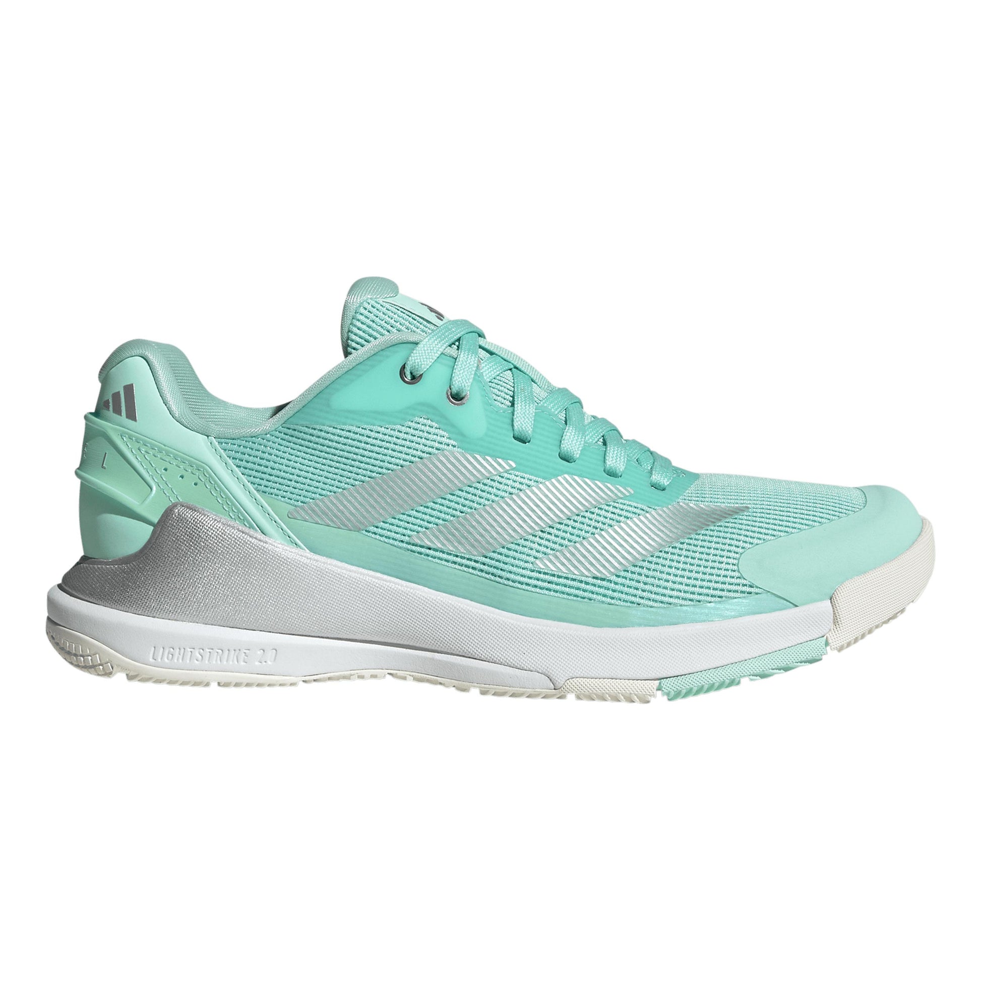 adidas Crazyquick LS Chaussures padel Femmes - menthe, argent