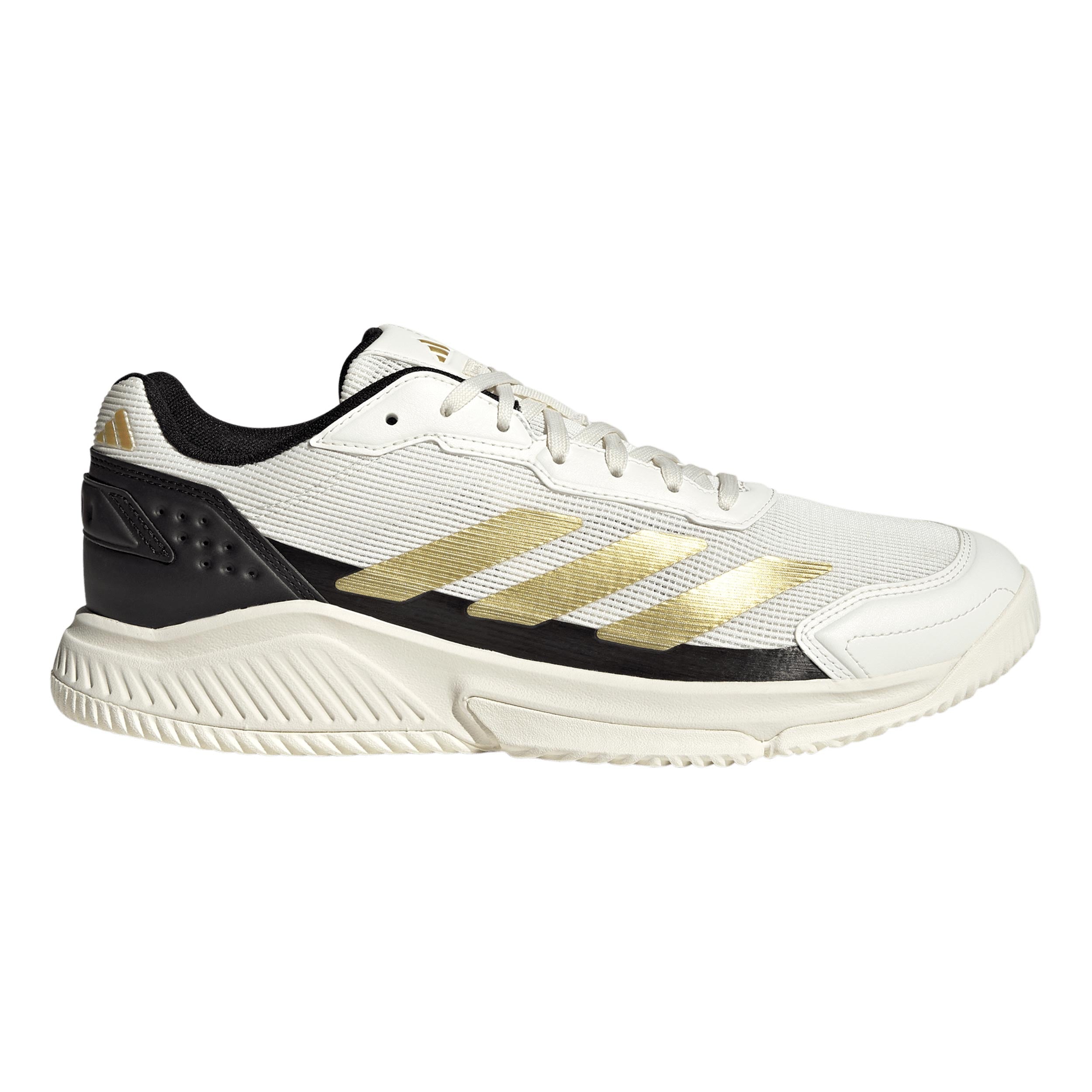 adidas Courtquick Chaussures padel Hommes - blanc cassé, or