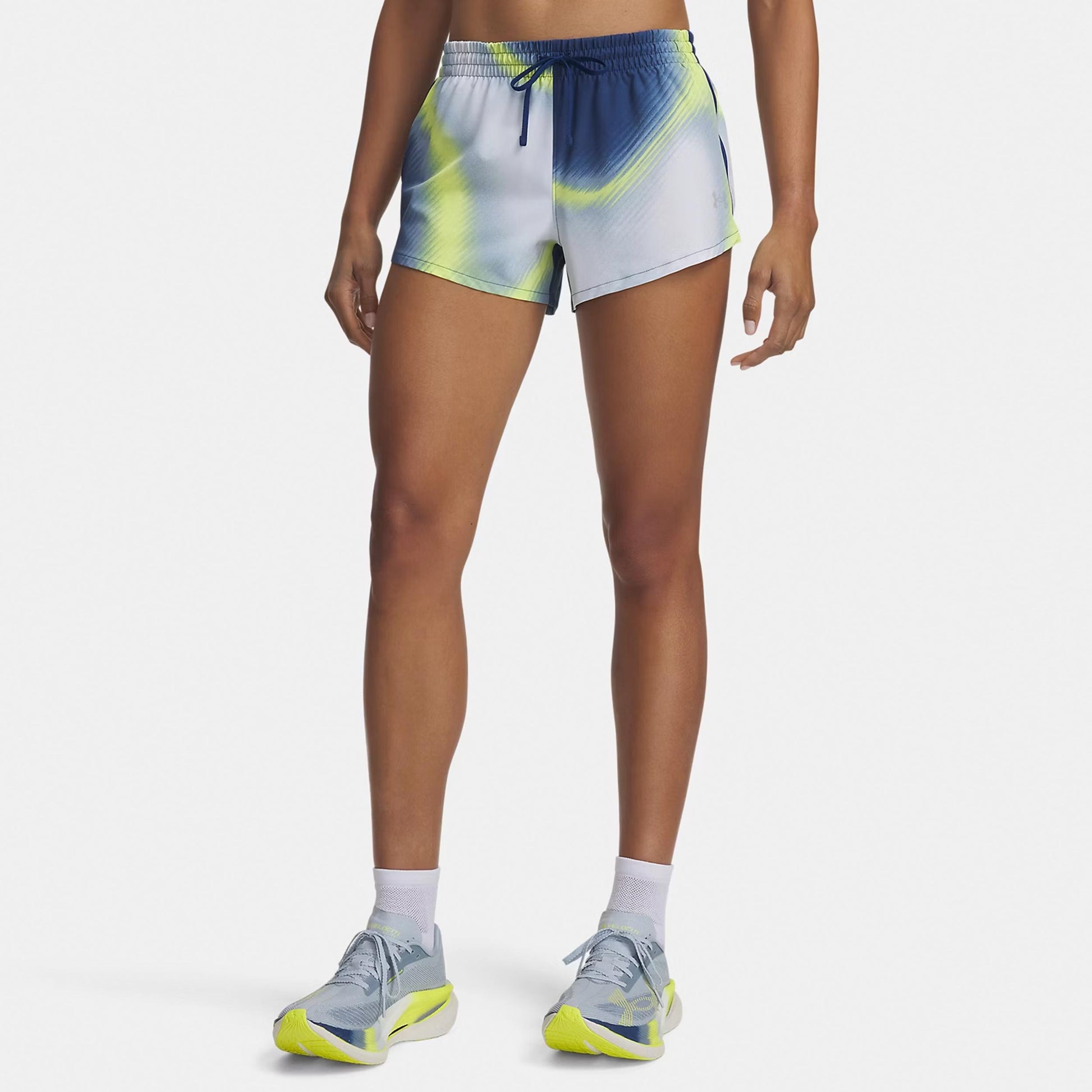 Under Armour Velociti Pro 3in  Short de running Femmes - bleu, multicouleur