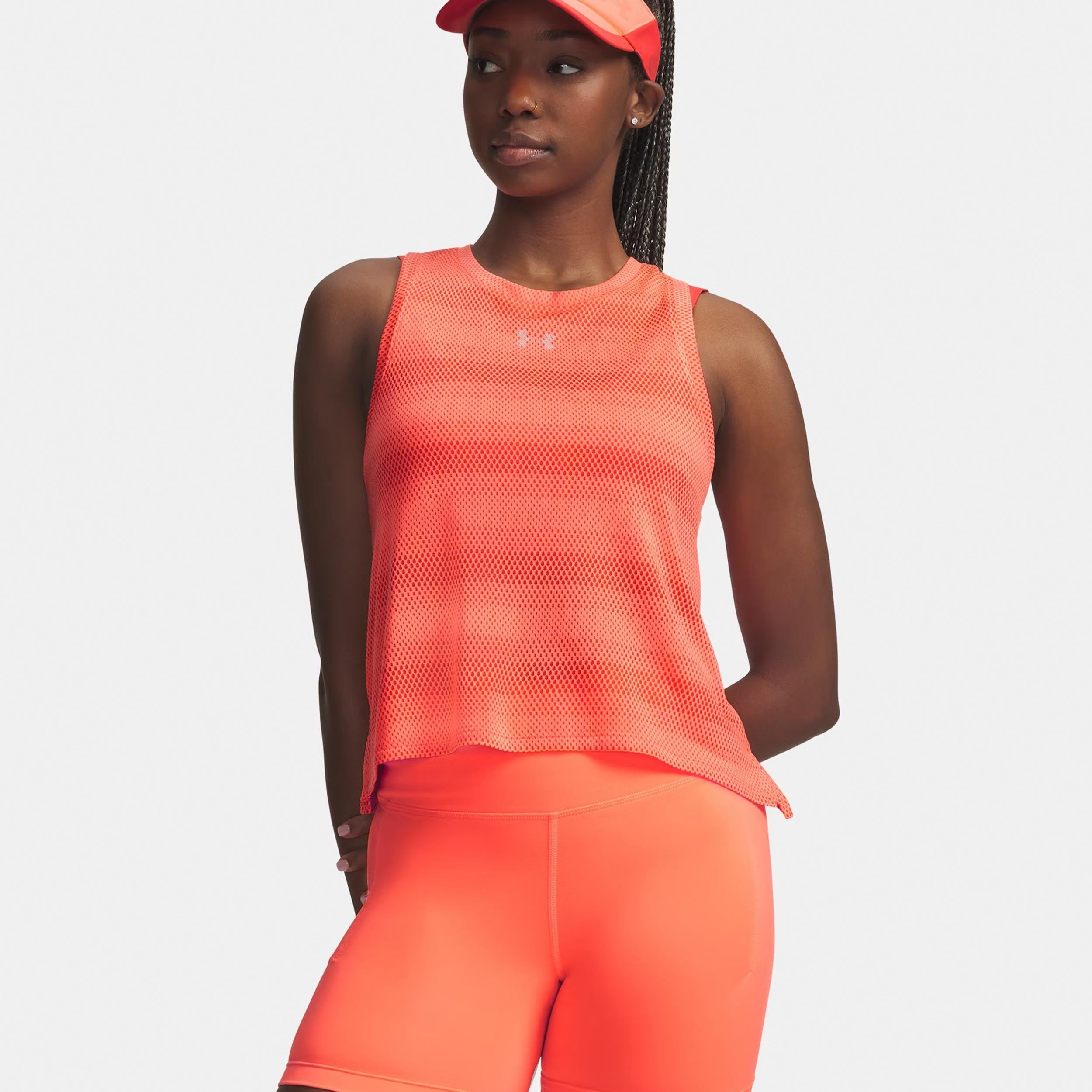 Under Armour Velociti  Maillot de course Femmes - orange, argent