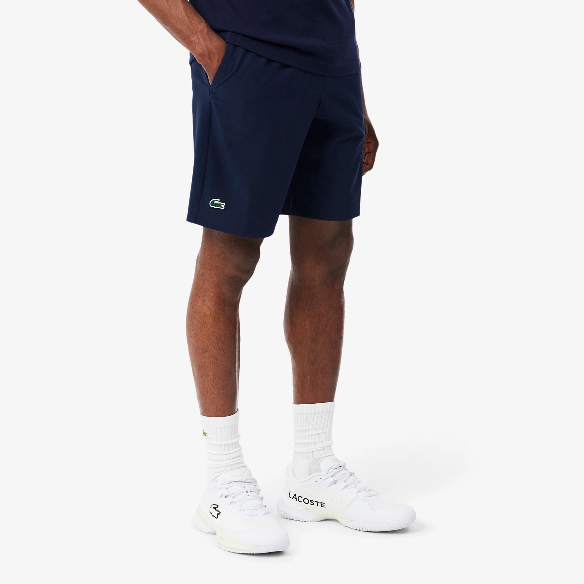 Lacoste Shorts Hommes - bleu foncé