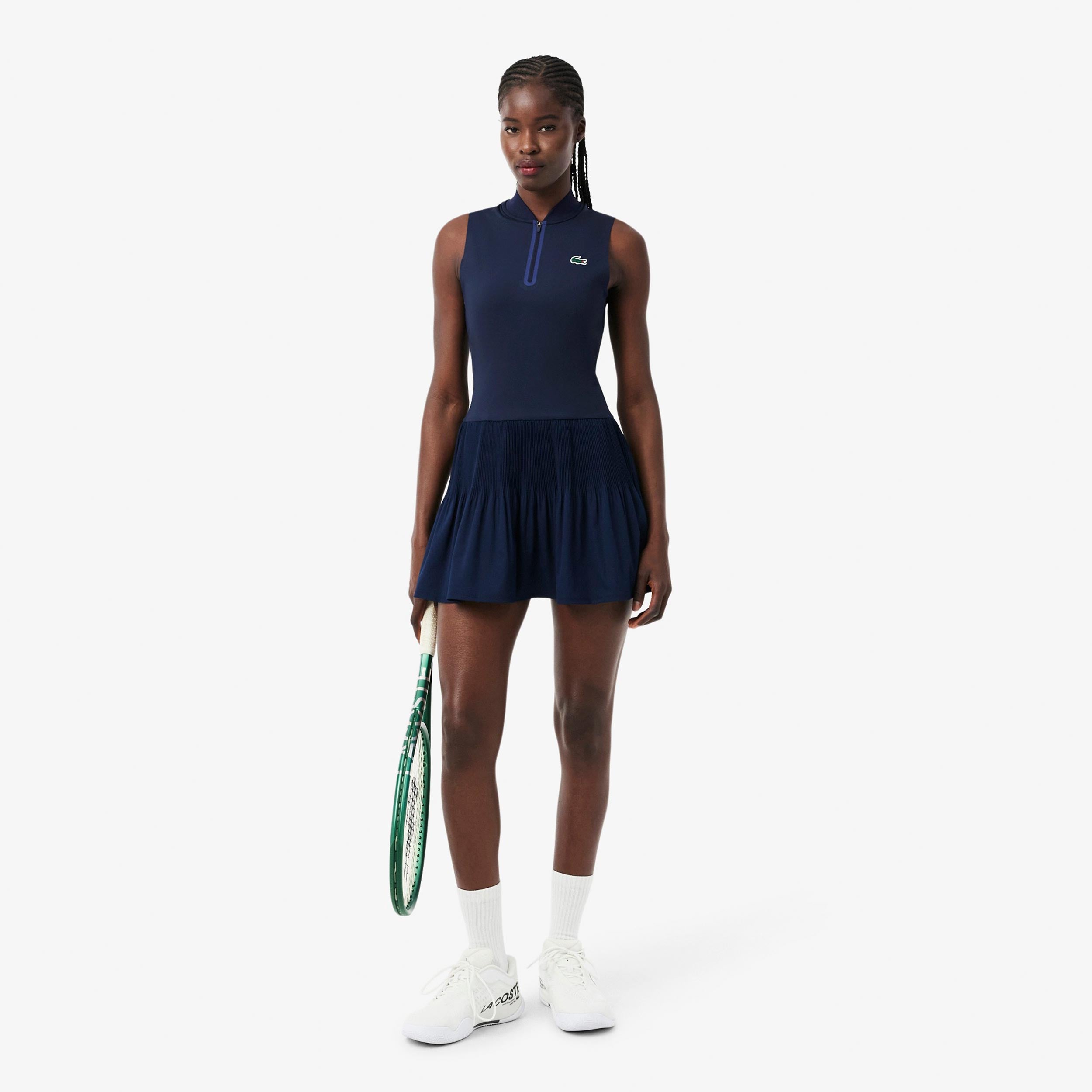 Lacoste Robe Femmes - bleu foncé