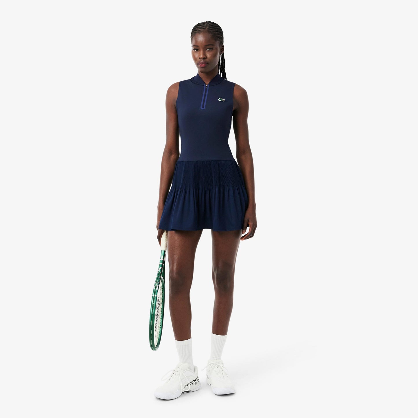 Lacoste Robe Femmes - bleu foncé