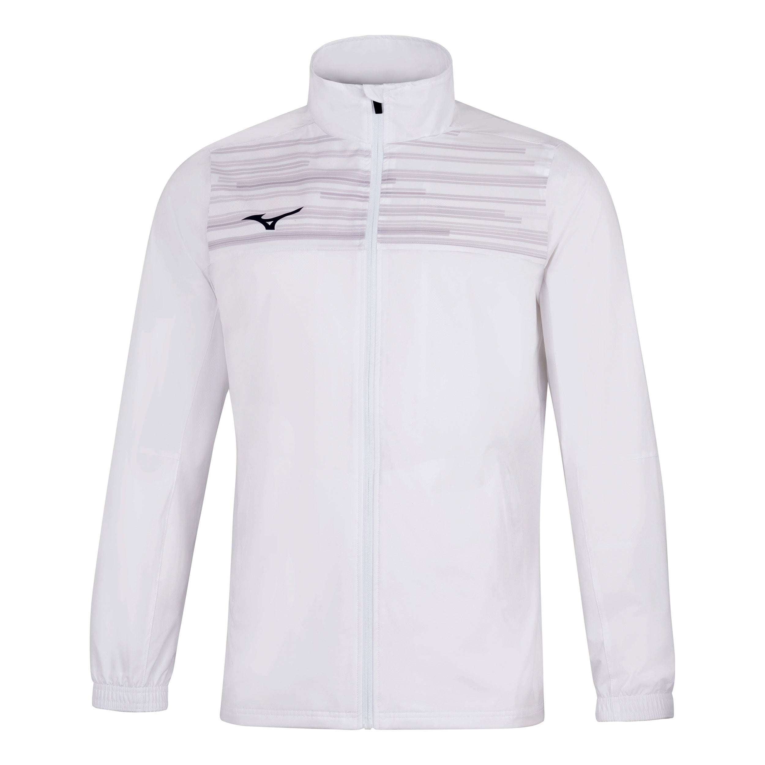 Mizuno Team Chiba Micro Veste de survêtement Hommes-blanc