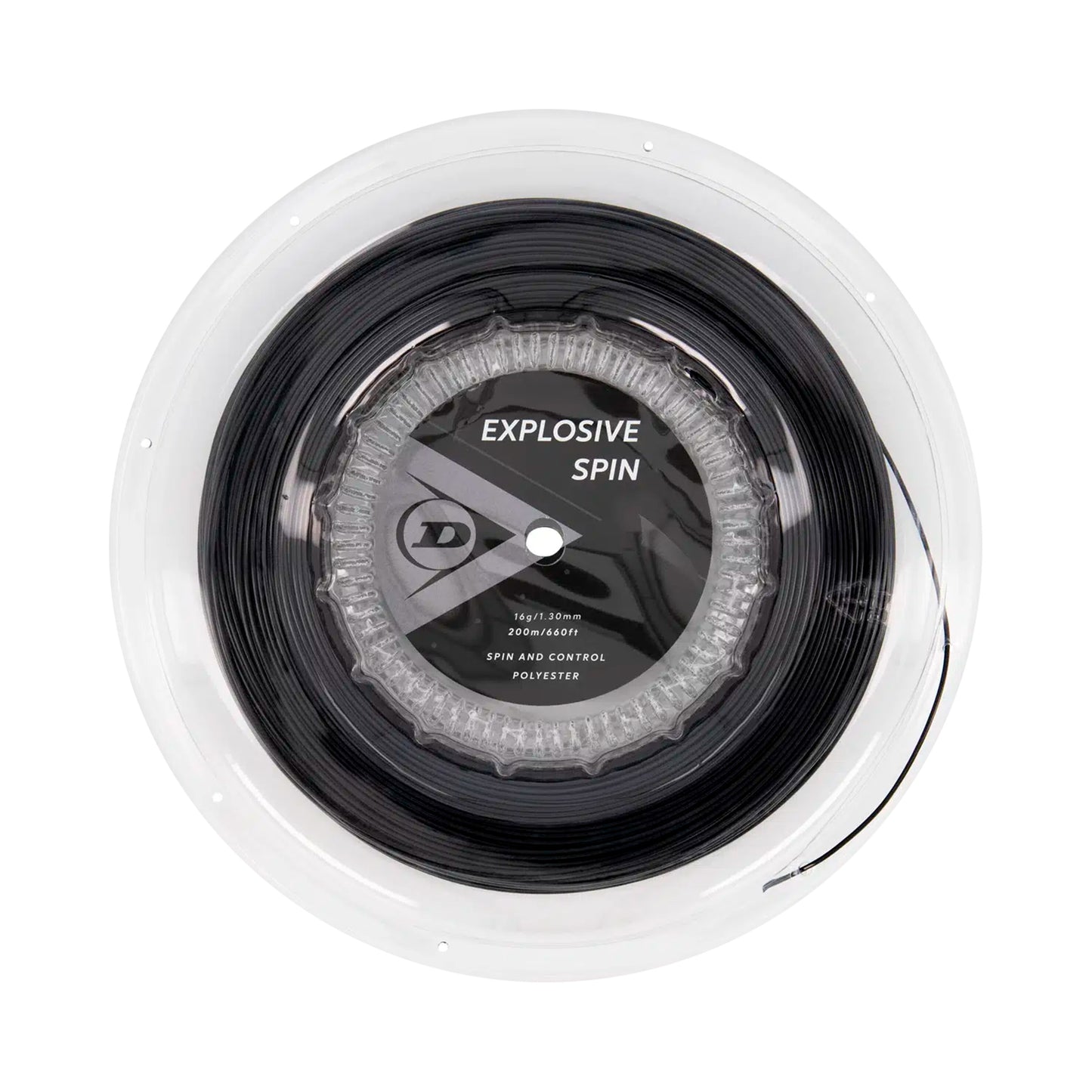 Dunlop EXPLOSIVE SPIN Bobine cordage -noir
