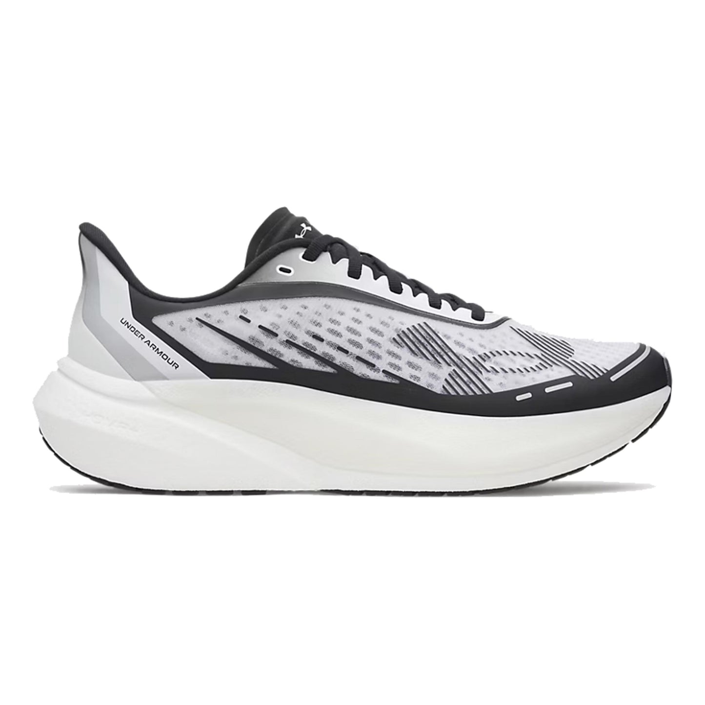 Under Armour Velociti Distance Chaussure de running sans stabilisateurs Hommes - blanc, noir