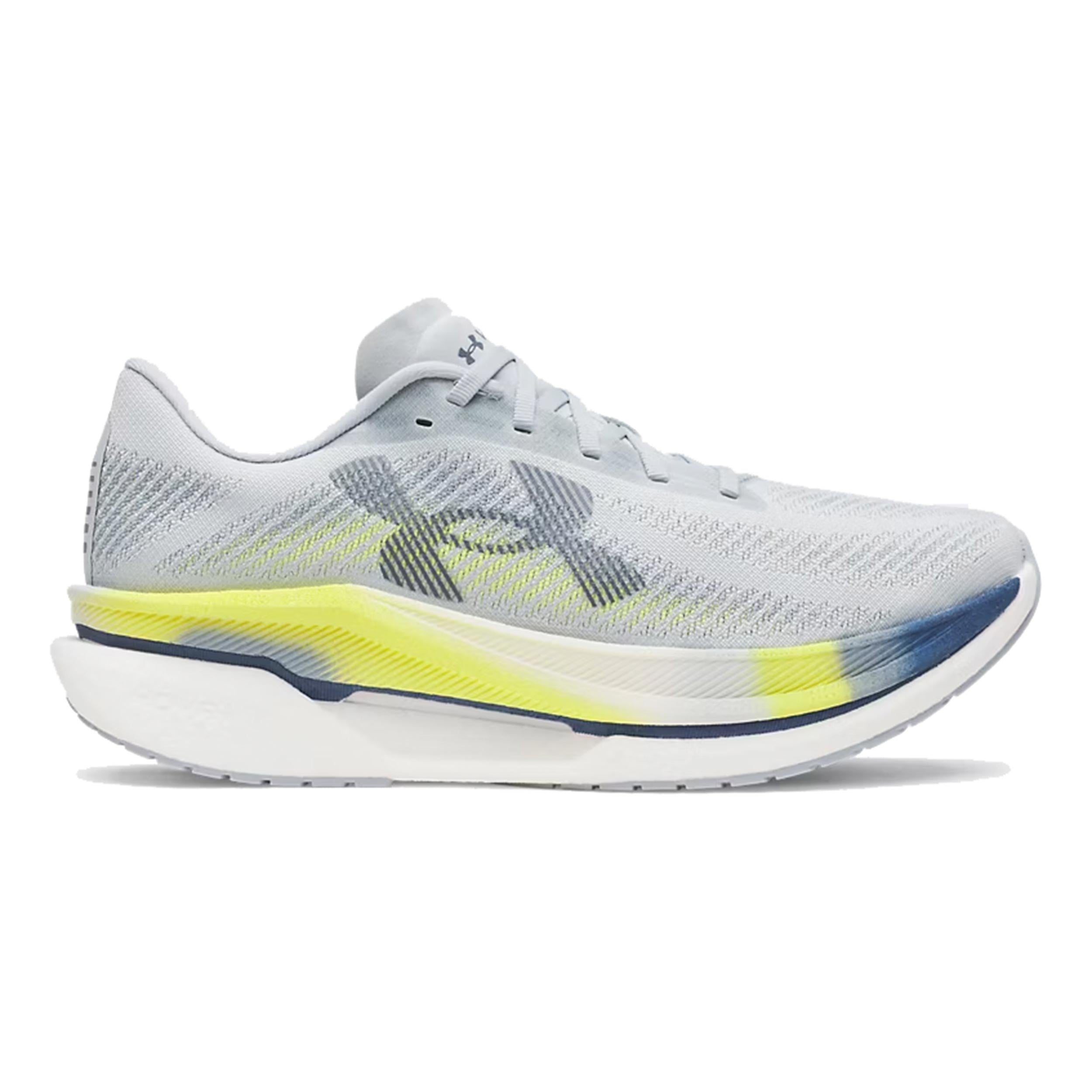 Under Armour Velociti Pro 2 Chaussure de compétition Unisex - gris, jaune