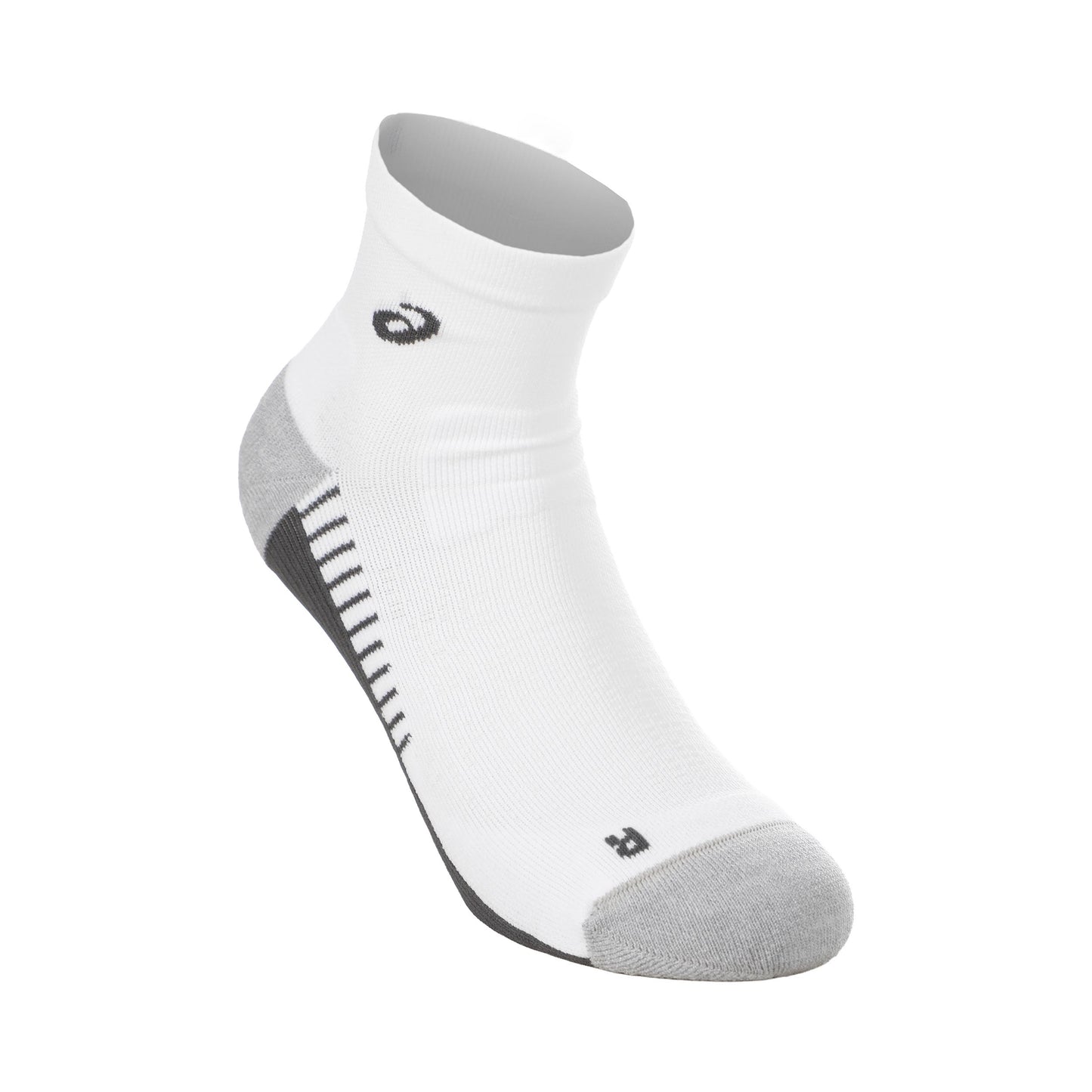 ASICS Performance Run Quarter Chaussettes de running Unisex-blanc