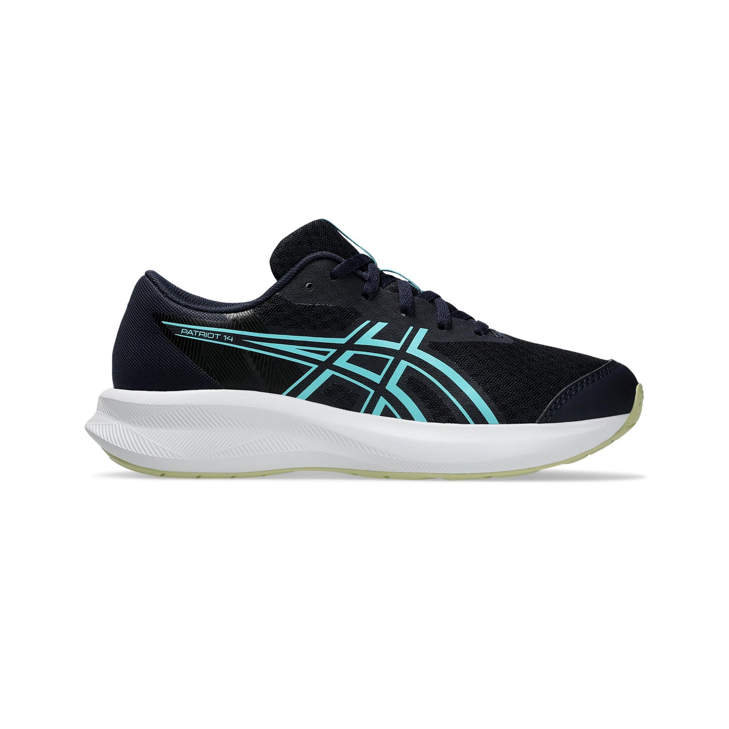 ASICS PATRIOT 14 GS Chaussure de running sans stabilisateurs Enfants - bleu foncé, turquoise