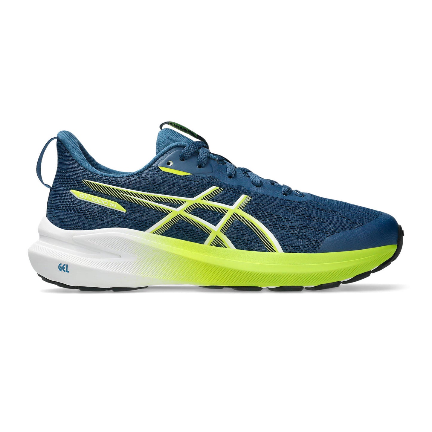 ASICS GT-1000 14 GS Chaussure de running avec stabilisateurs Enfants - bleu, vert