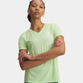 Tech Solid T-shirt Femmes-vert