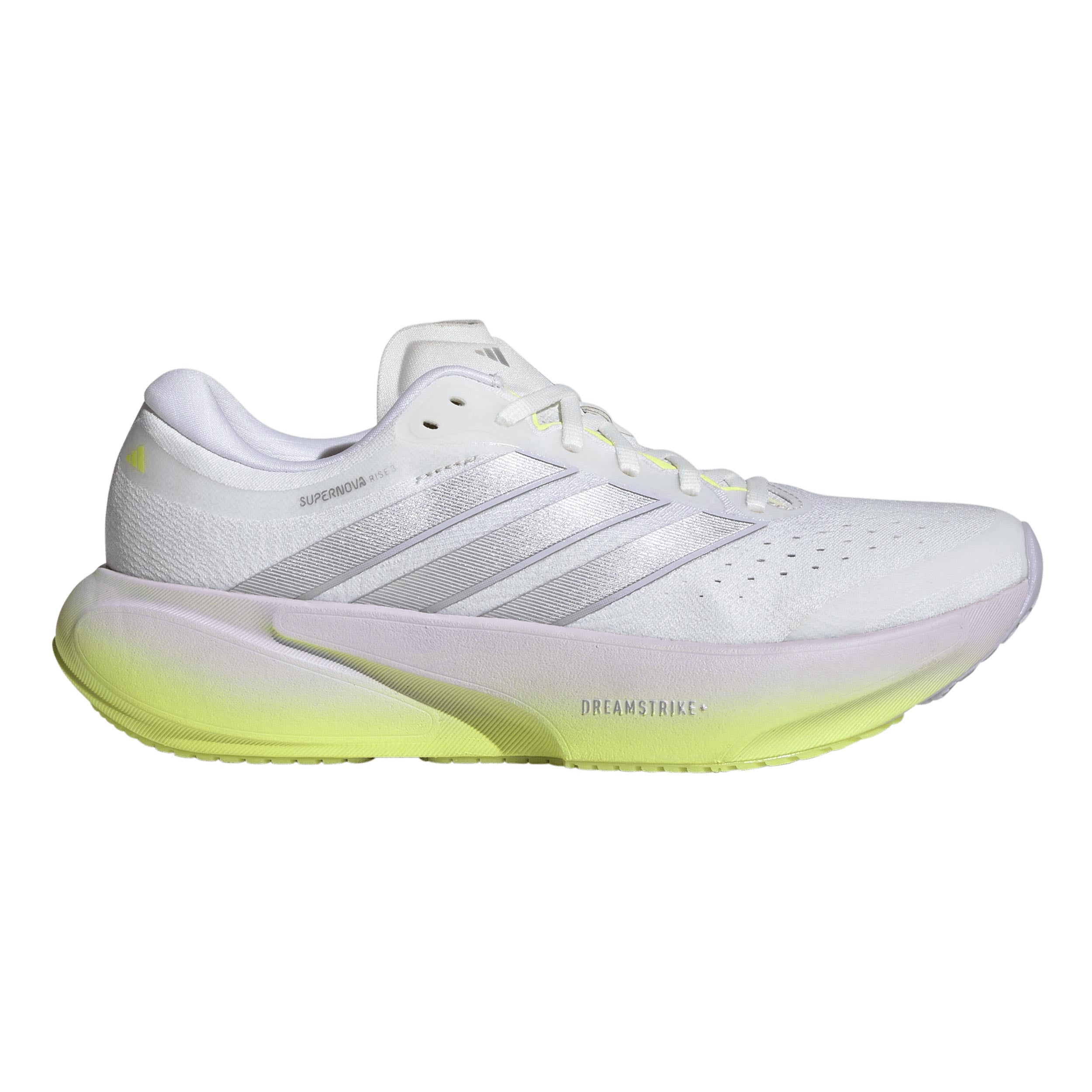 adidas Supernova Rise 3 Chaussure de running sans stabilisateurs Femmes - blanc, jaune