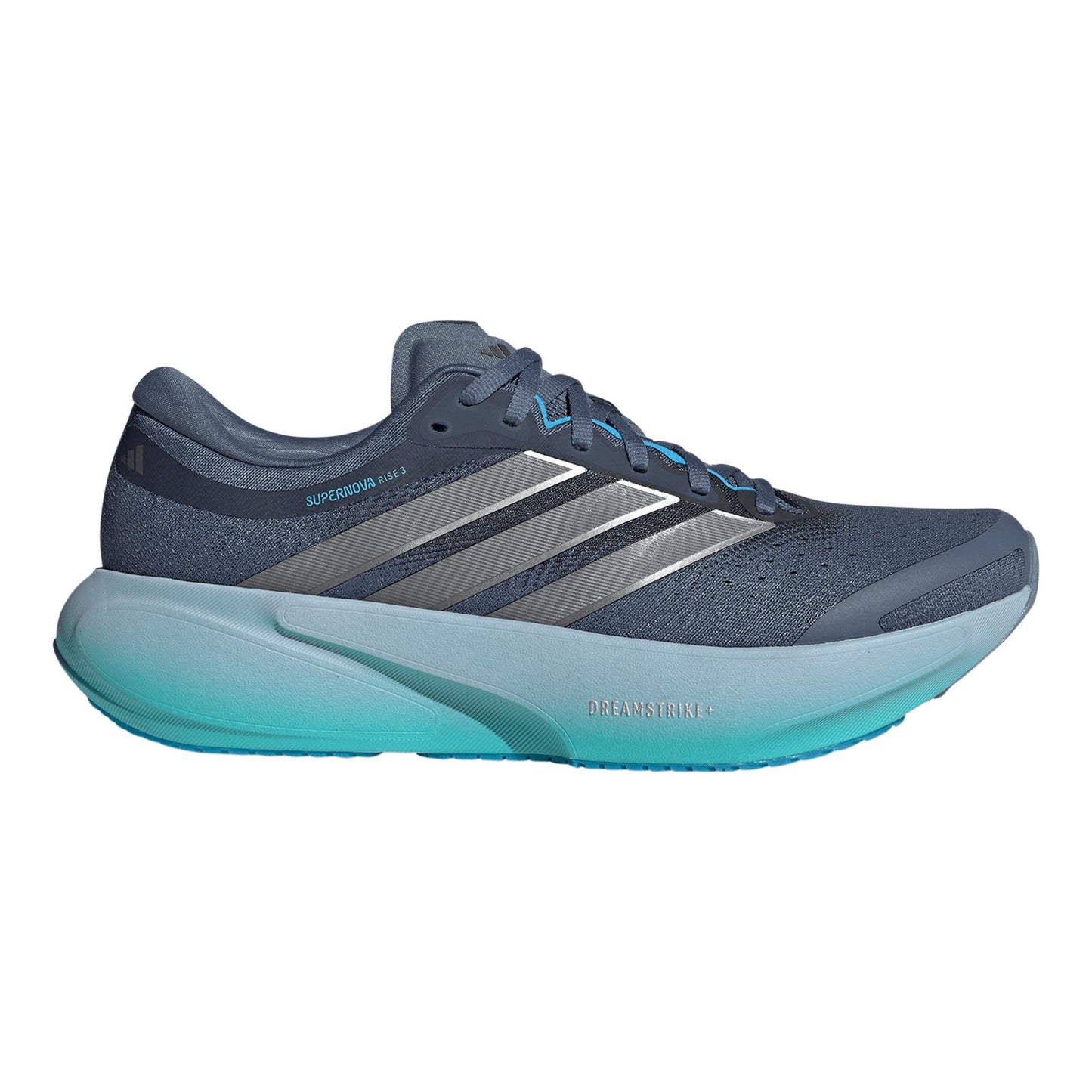 adidas Supernova Rise 3 Chaussure de running sans stabilisateurs Hommes - bleu gris, turquoise