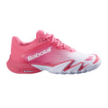 Premura 3 PADL Chaussures padel Femmes-corail, blanc