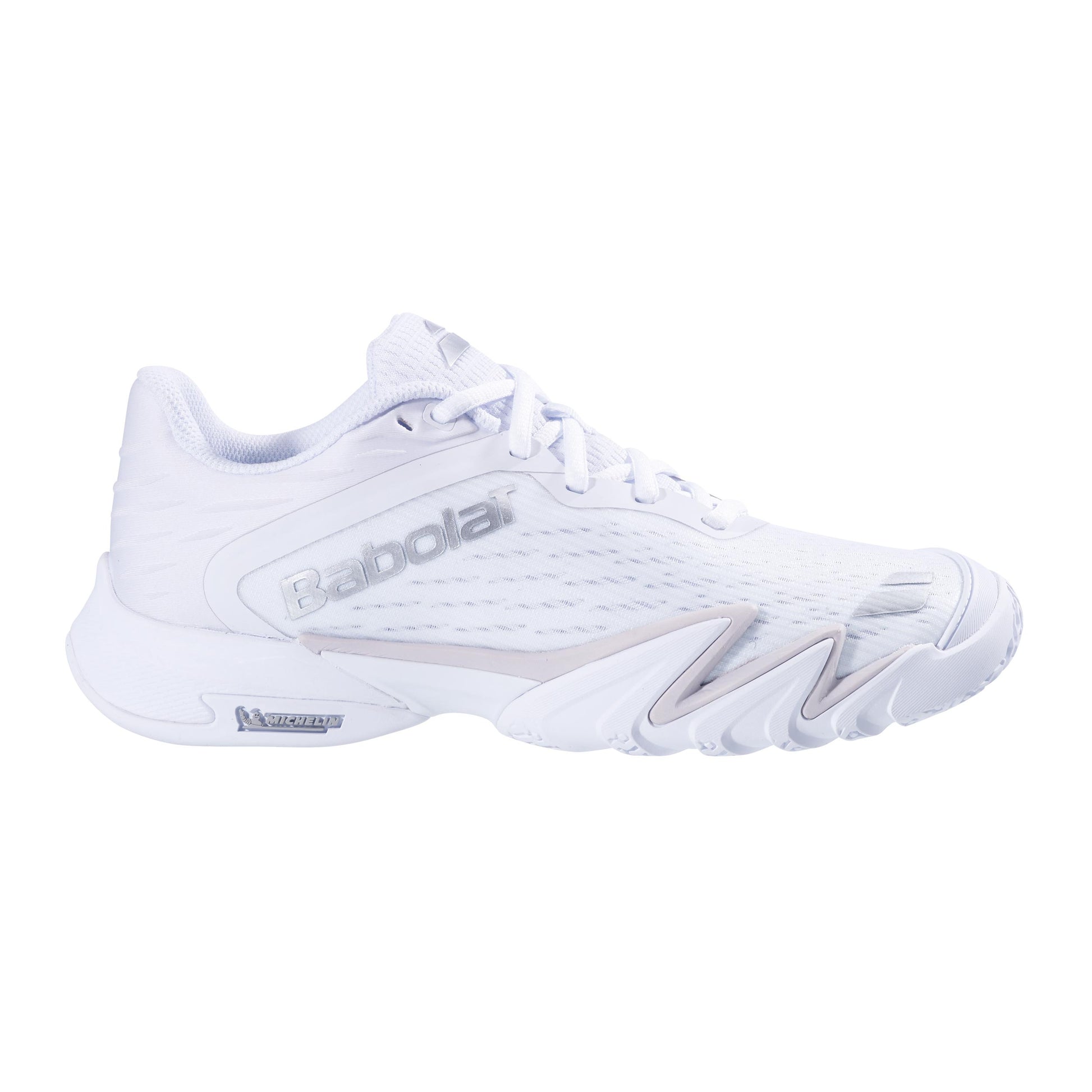 Babolat Premura 3 Chaussures padel Femmes - blanc, argent