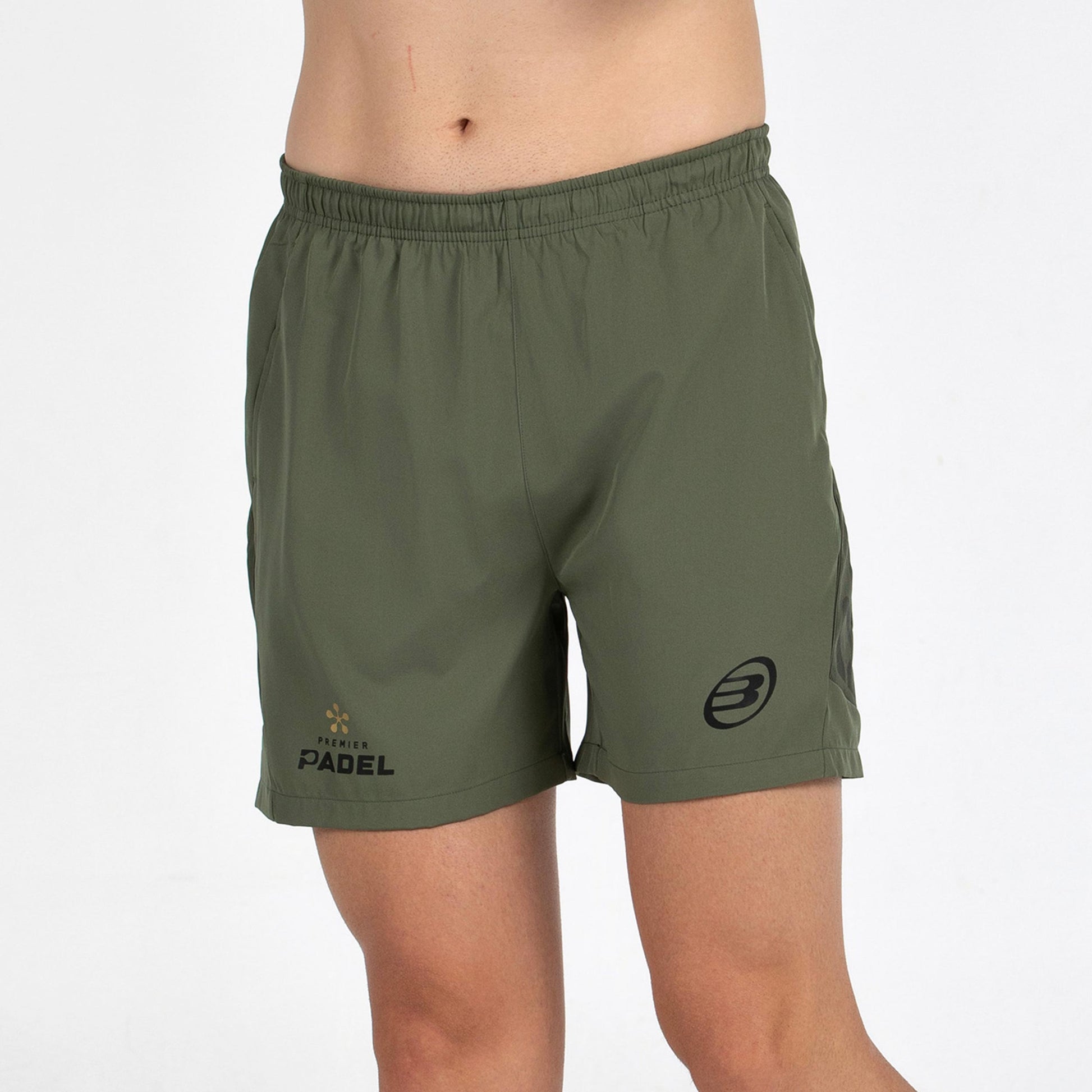 Bullpadel Pecos Shorts Hommes - vert olive