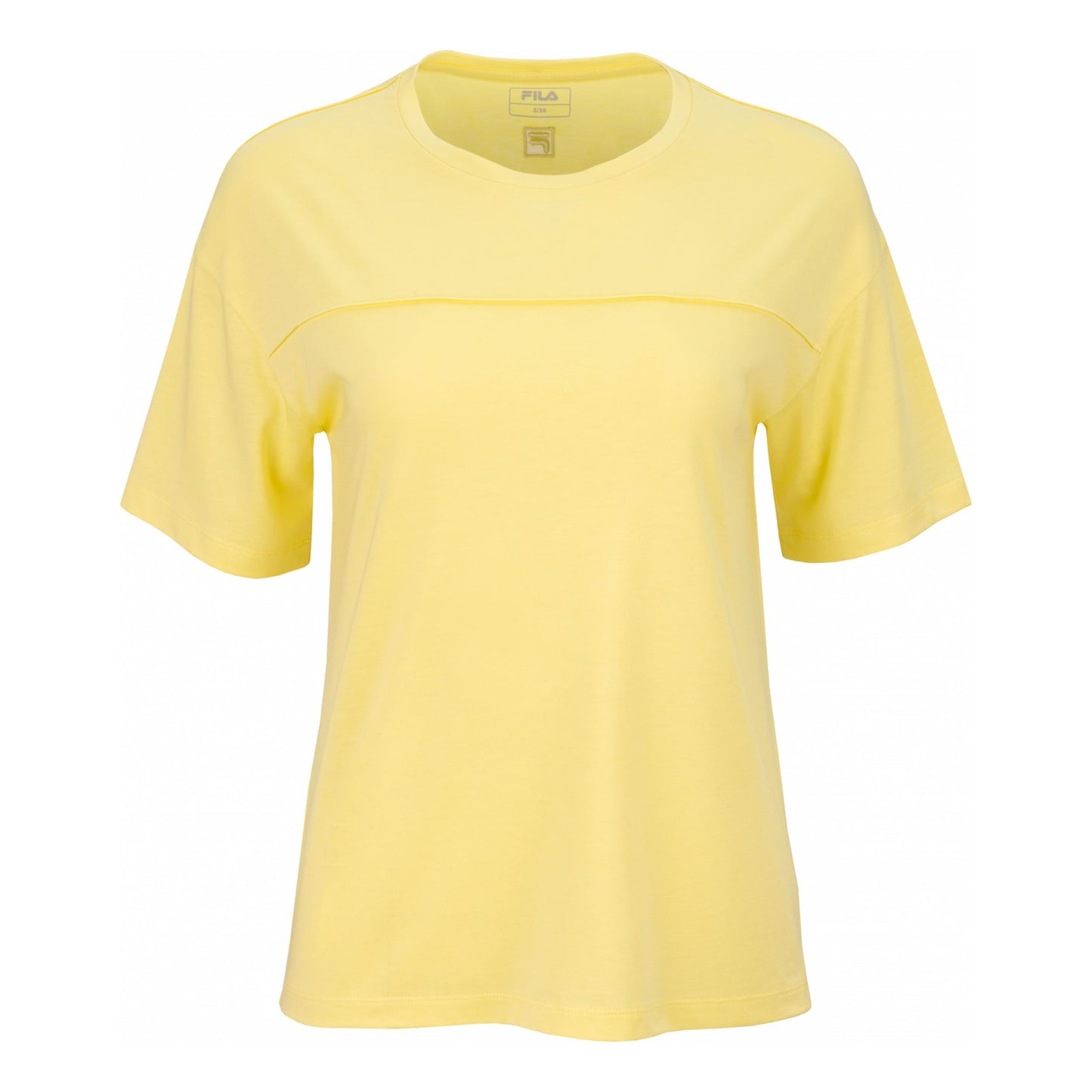 Fila Lilou T-shirt Femmes - jaune citron