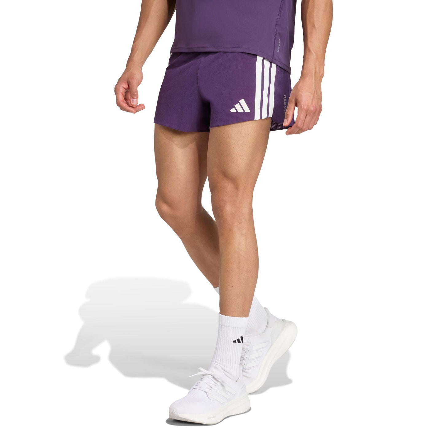 adidas adizero Gel 5in  Short de running Hommes-violet