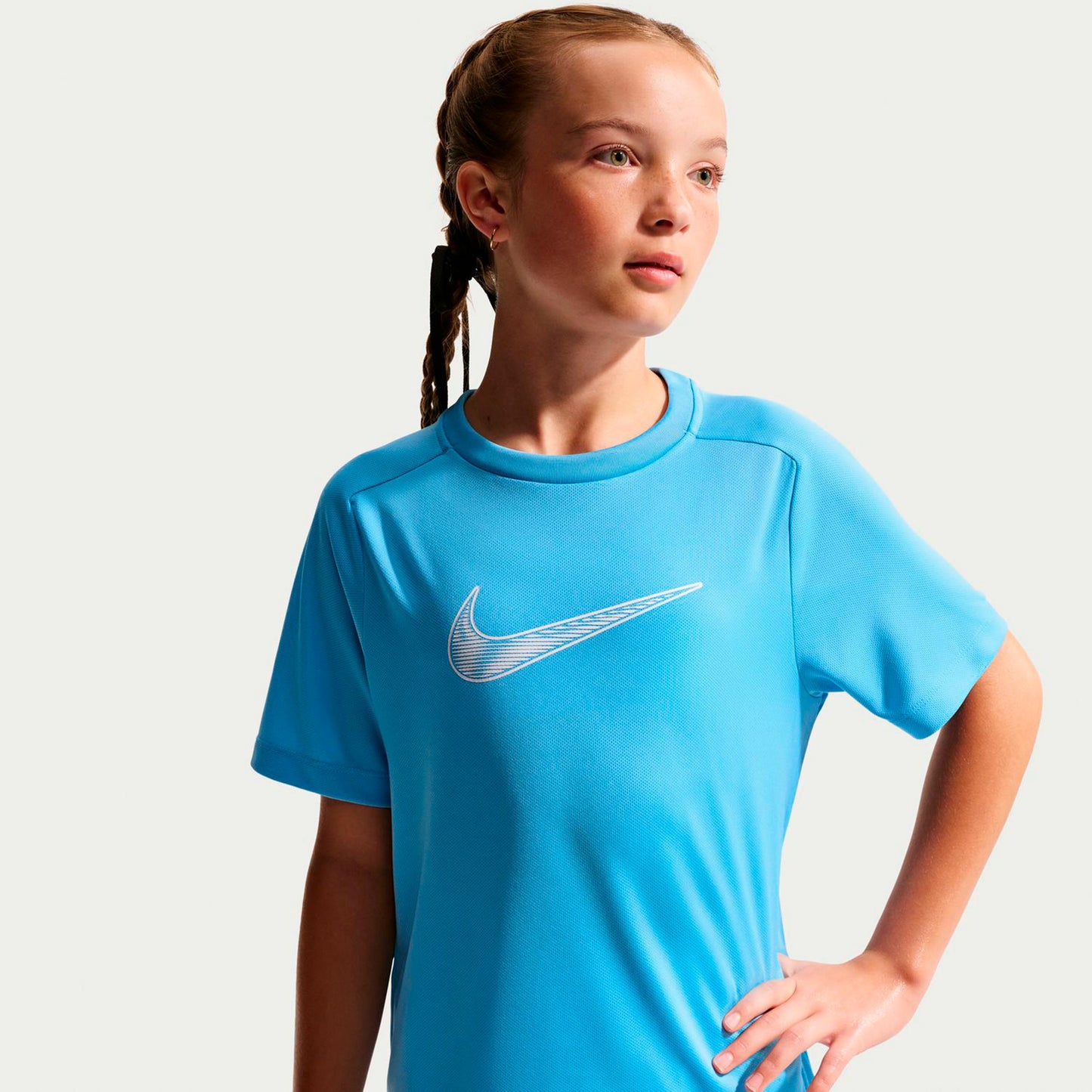 Nike Dri-Fit Multi  T-shirt Enfants - bleu clair, bleu clair