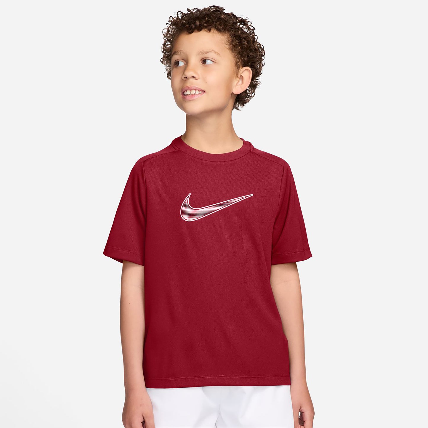 Nike Dri-Fit Multi  T-shirt Enfants - rouge