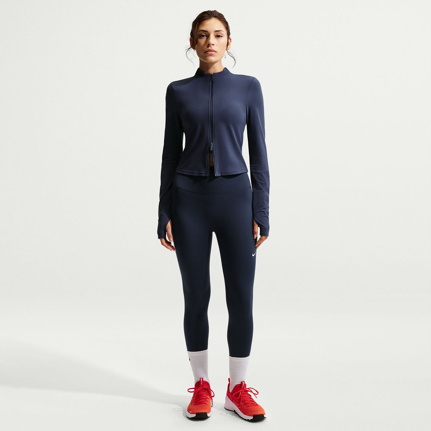 Nike Dri-Fit One High Rise 7/8 Collant tight Femmes - bleu foncé