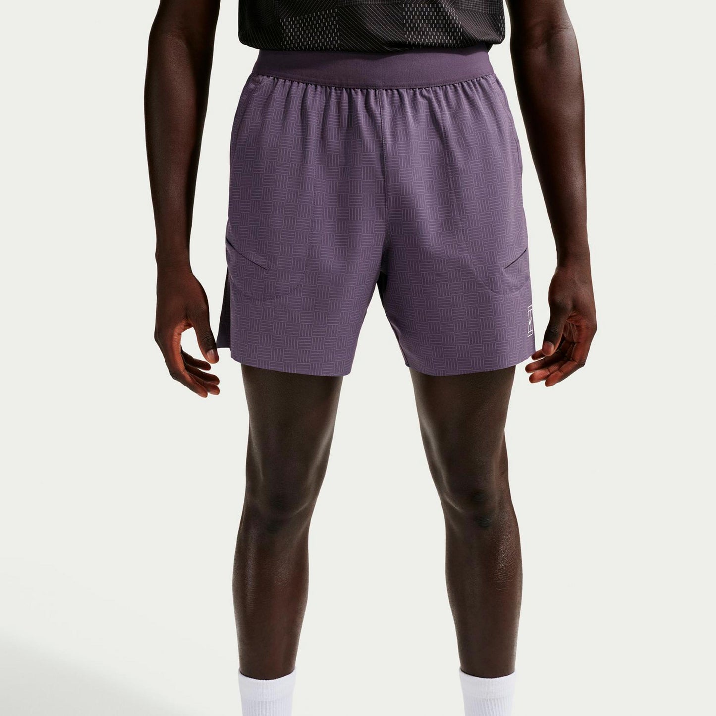 Nike Court Dri-Fit Advantage 6in Shorts Hommes-violet