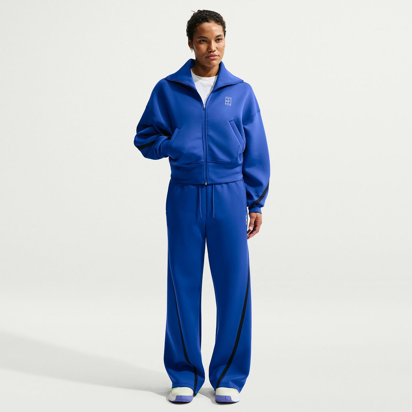 Nike Court Dri-Fit Advantage  Veste de survêtement Femmes - bleu