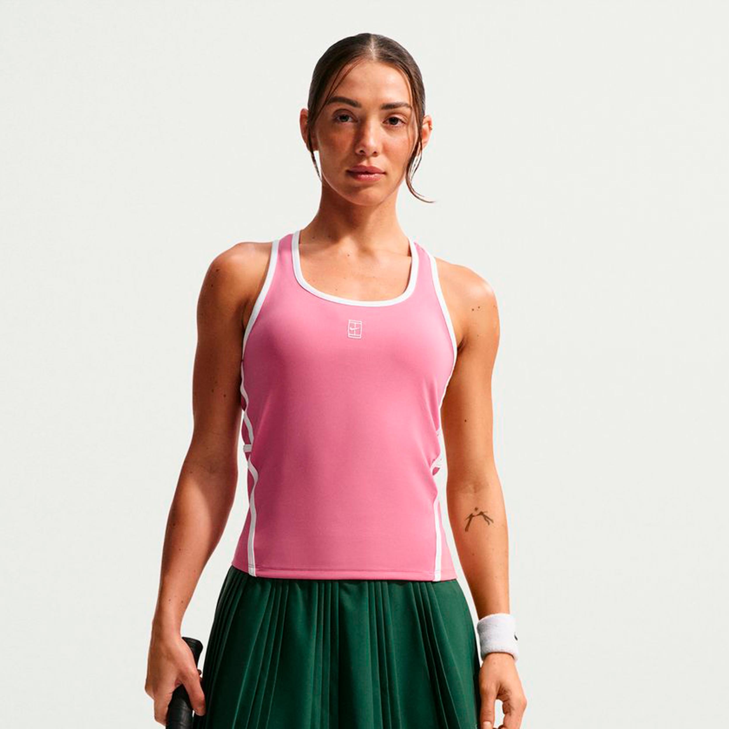 Nike Court Dri-Fit Advantage Débardeur tank top Femmes - rosé