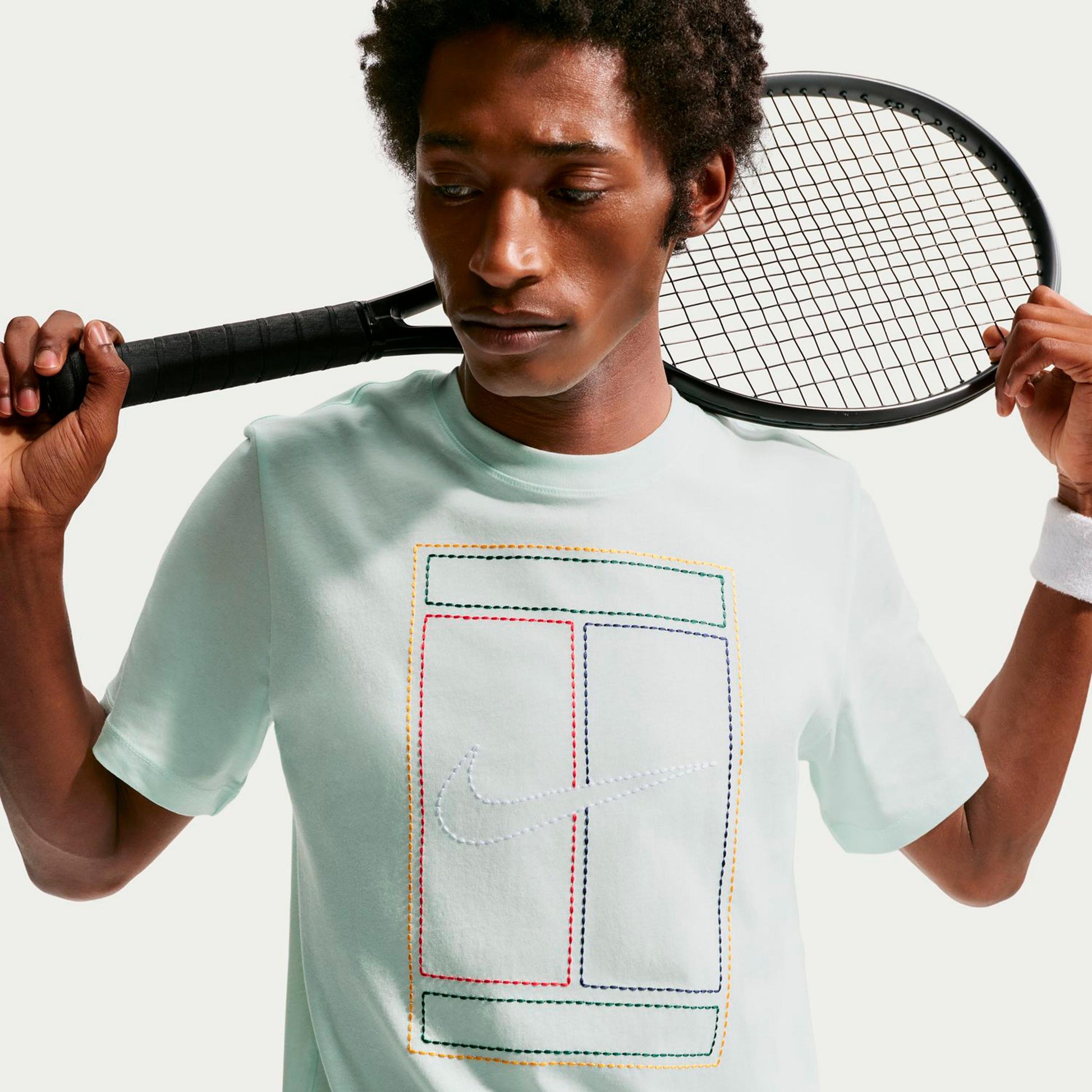 Nike Court Heritage T-shirt Hommes - menthe
