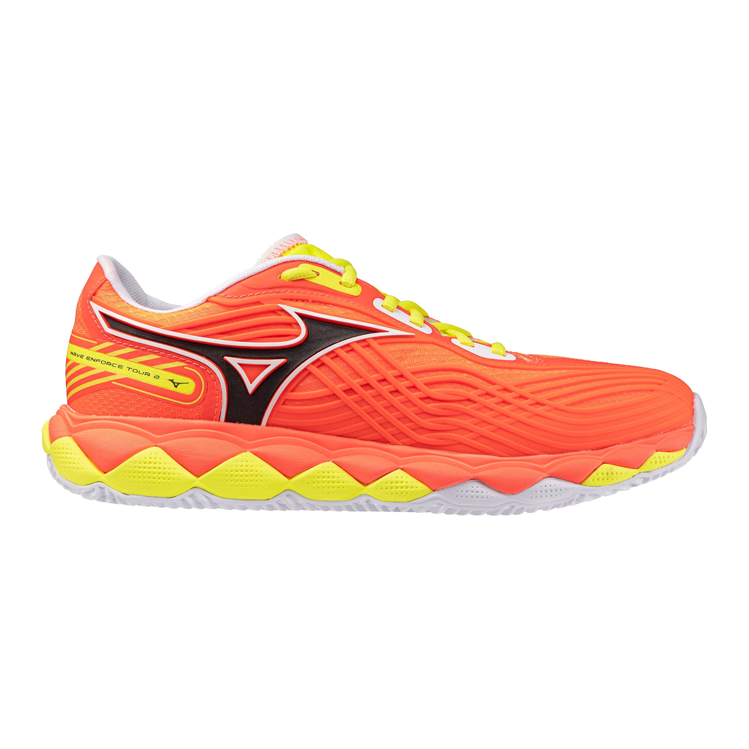 Mizuno Wave Enforce Tour 2 Chaussures padel Hommes - orange, noir