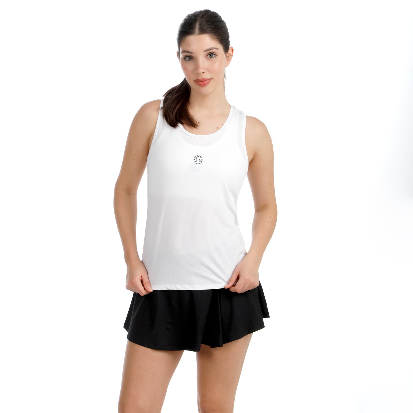 BIDI BADU Crew Racerback Débardeur tank top Femmes - blanc