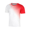 Crew Fade T-shirt Garçons-rouge, blanc