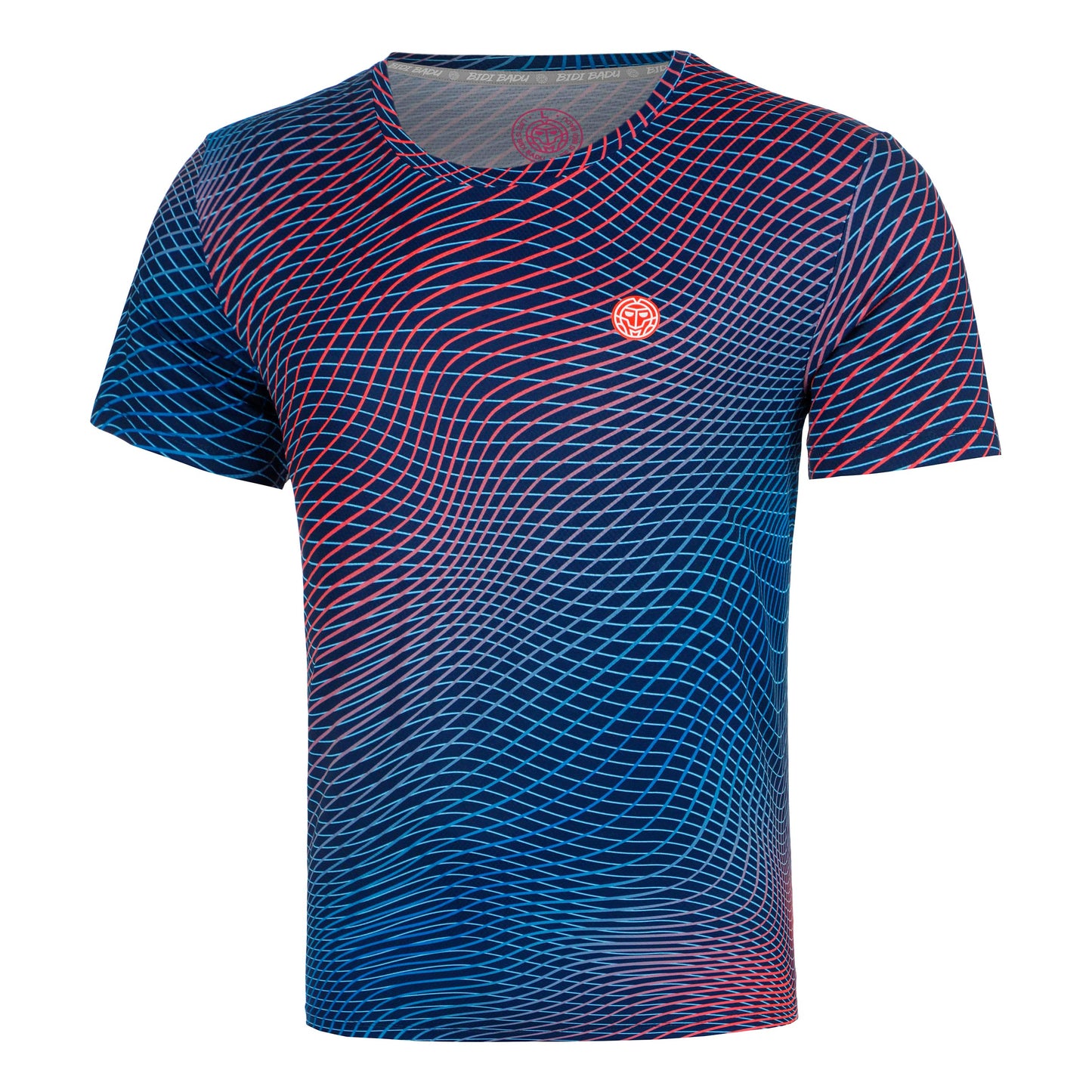 BIDI BADU Out of Control T-shirt Hommes-bleu foncé, corail