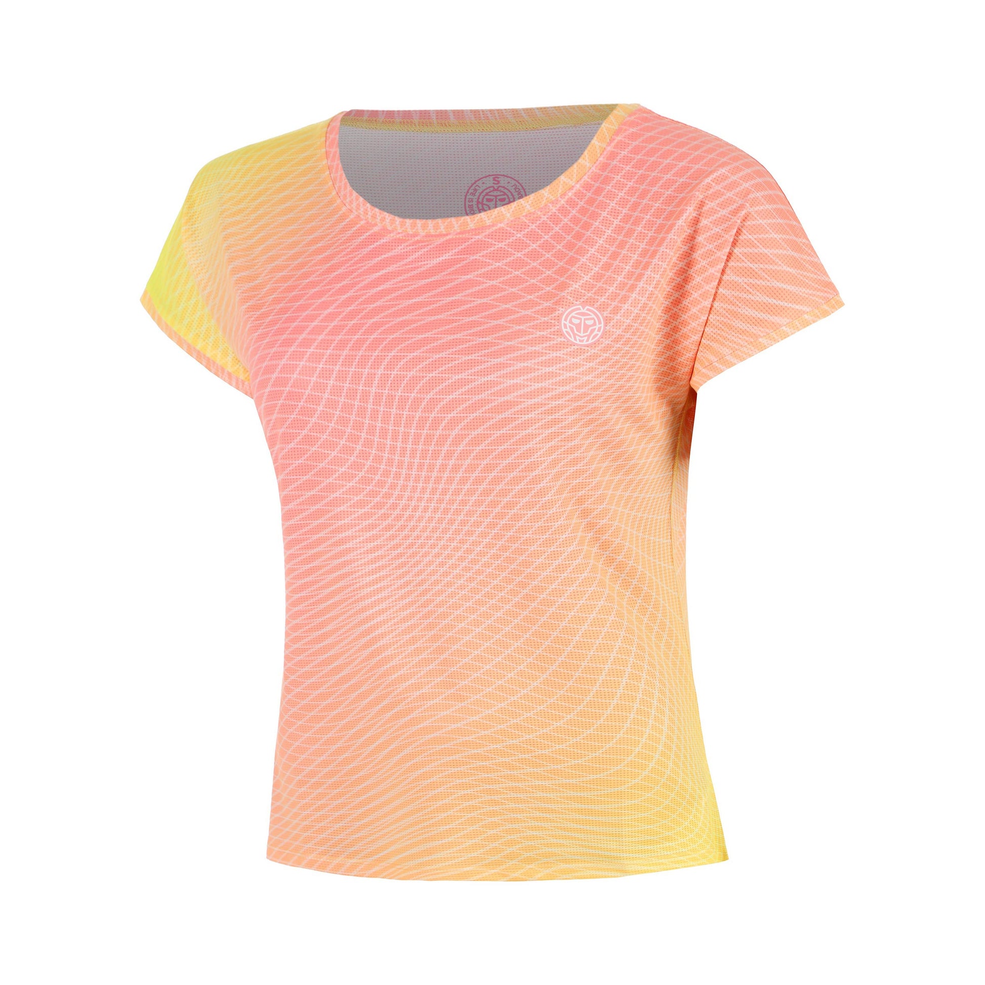 BIDI BADU Out of Control T-shirt Filles-pink, jaunes fluo