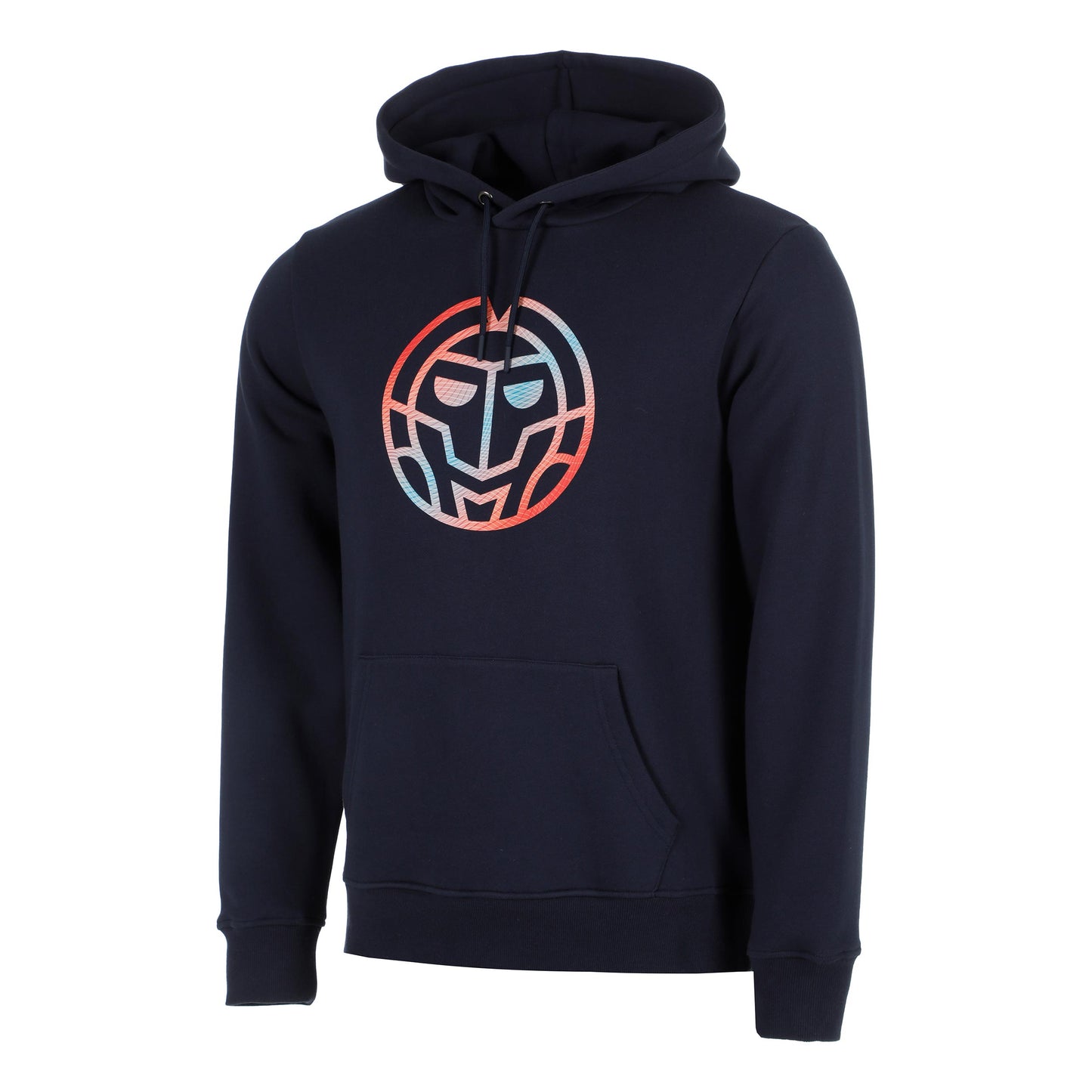 BIDI BADU Out of Control Logo Sweat à capuche Hommes-bleu foncé