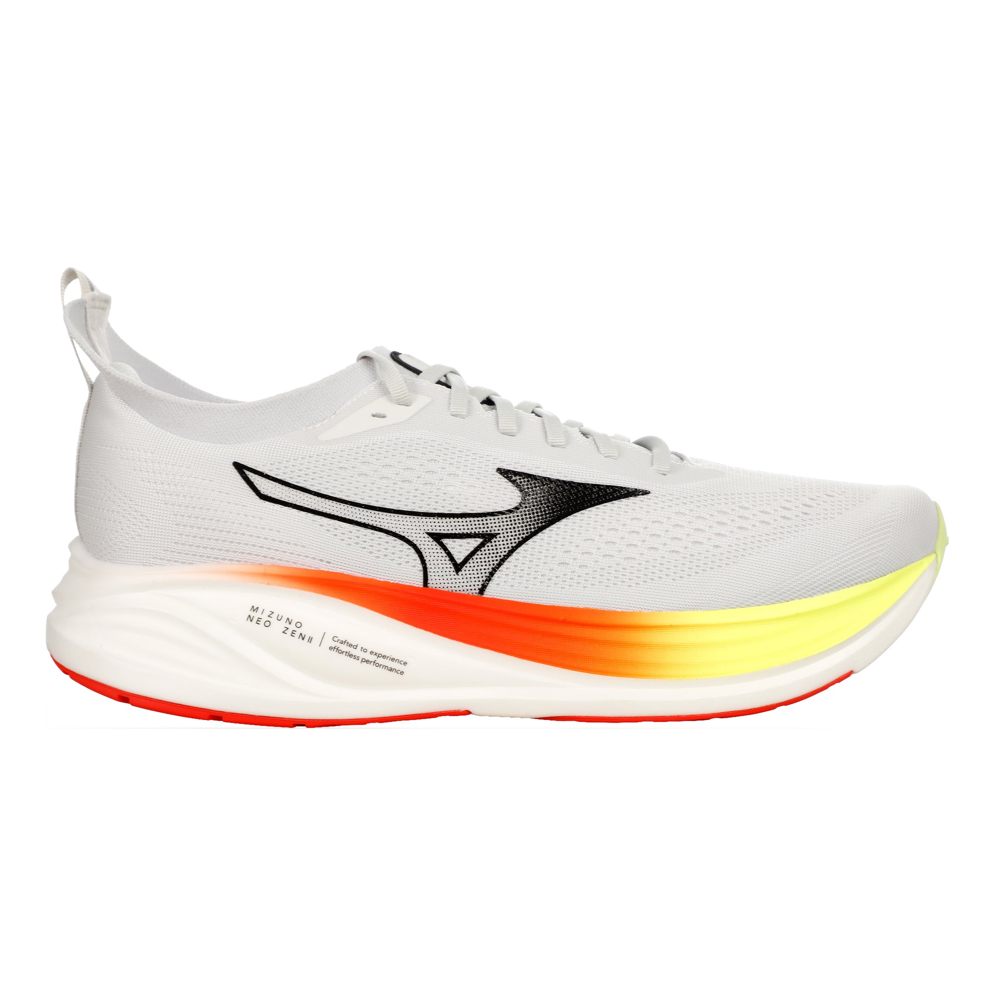 Mizuno Neo Zen 2  Chaussure de running sans stabilisateurs Hommes - gris clair, orange