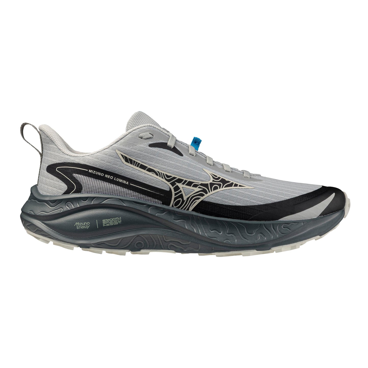 Mizuno Neo Lumina  Chaussure trail Hommes - gris clair, gris foncé