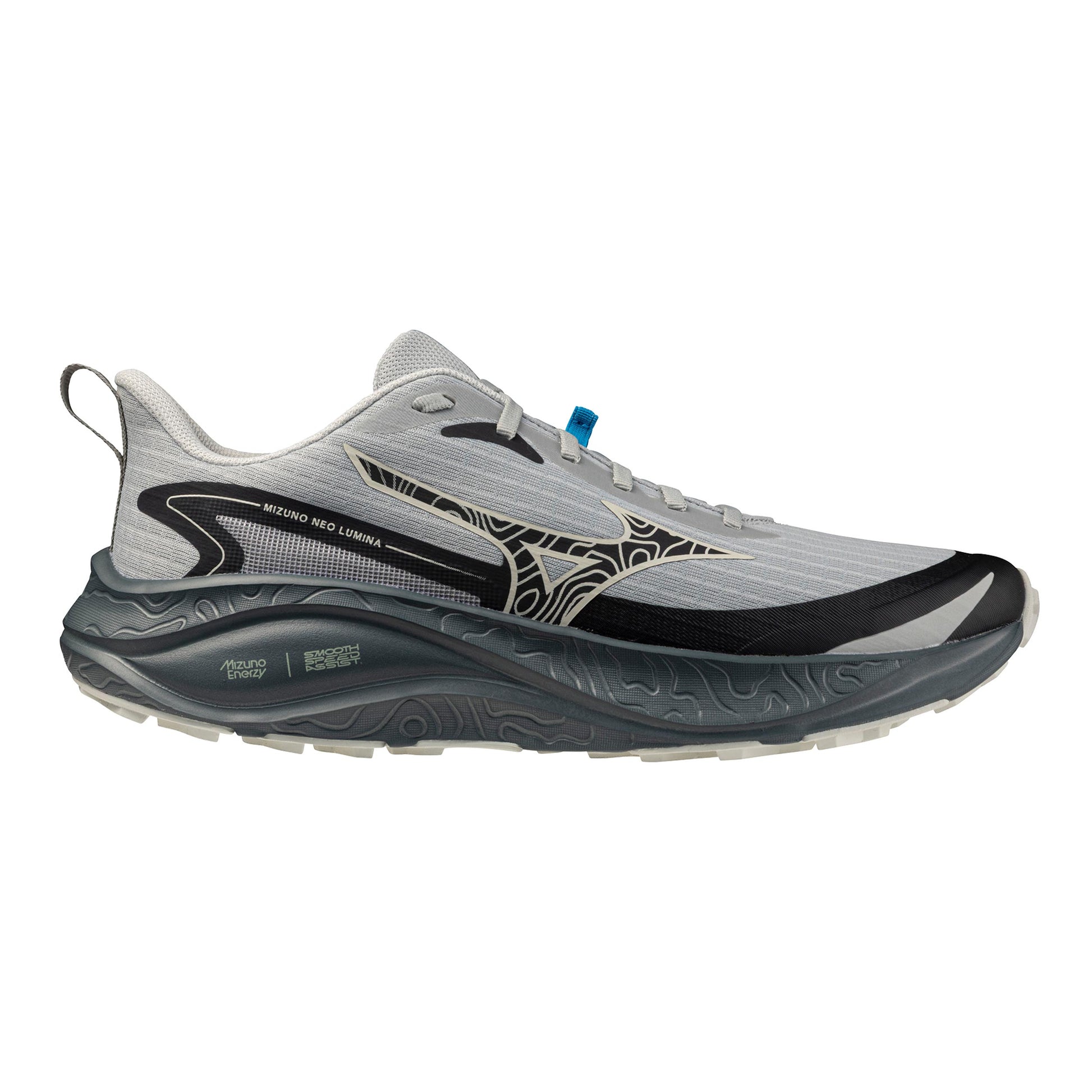 Mizuno Neo Lumina  Chaussure trail Hommes - gris clair, gris foncé
