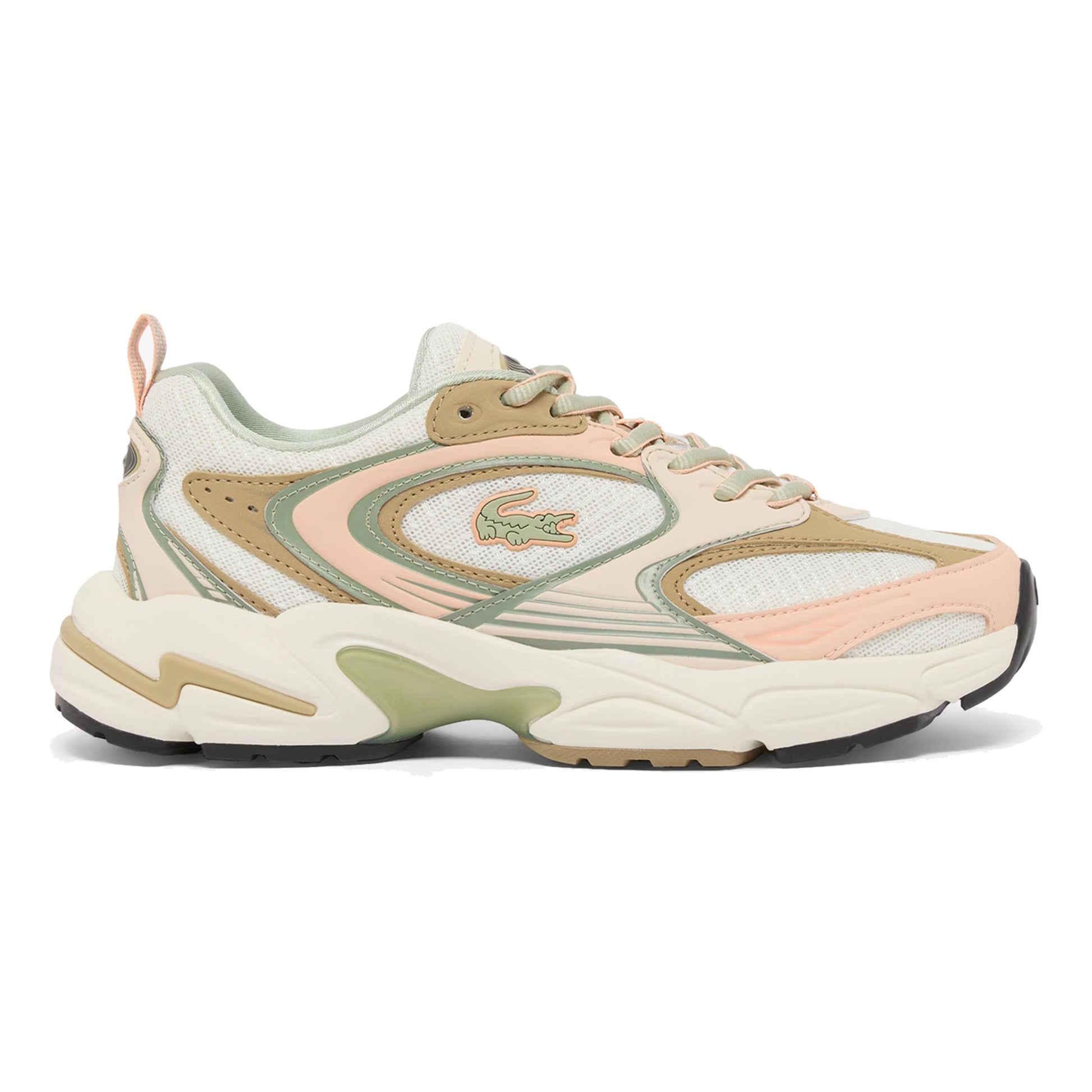 Lacoste Storm 96 2K Baskets Femmes-blanc, pink