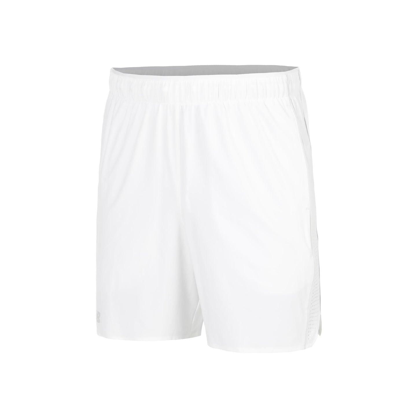 New Balance Tournament Shorts Hommes-blanc, gris