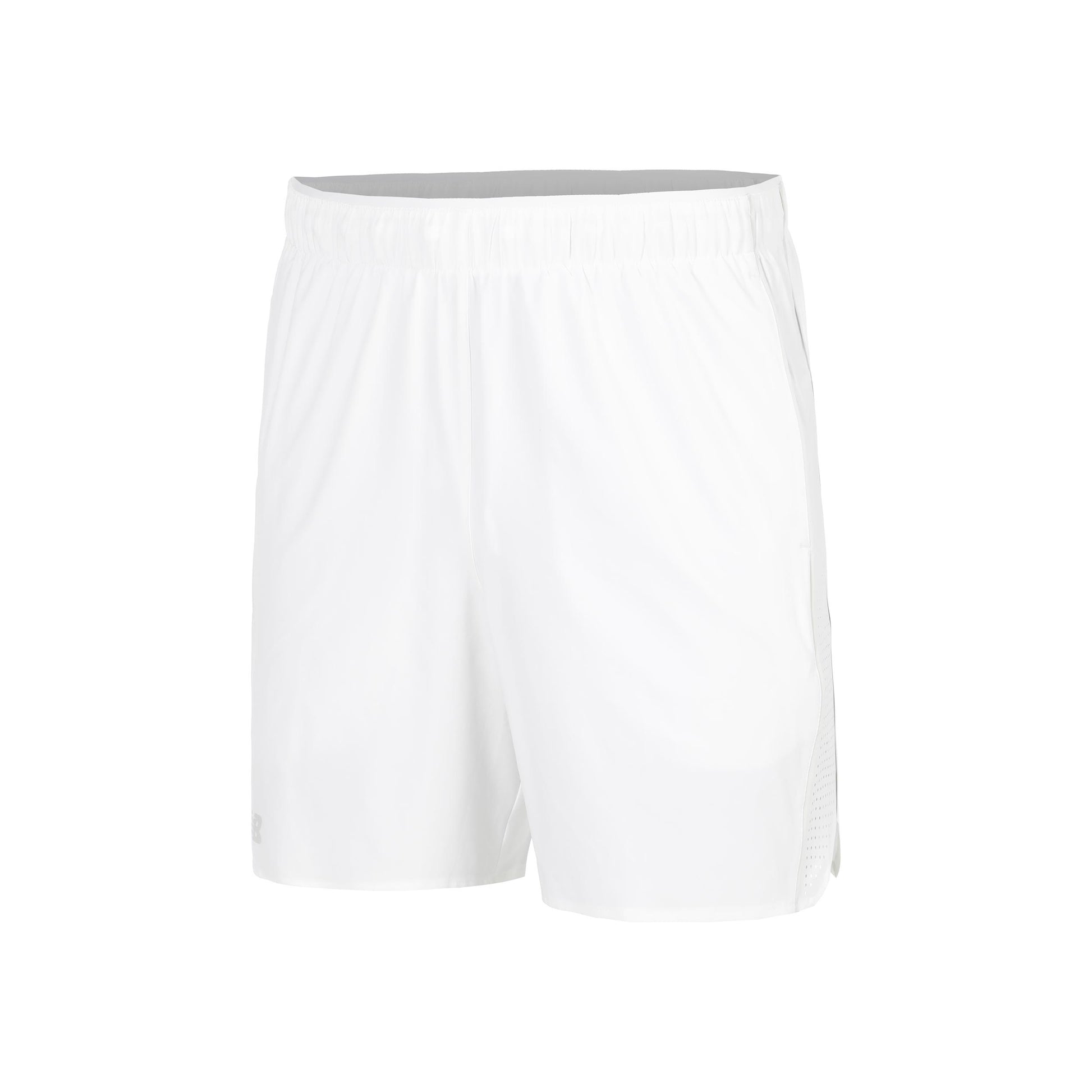 New Balance Tournament Shorts Hommes-blanc, gris