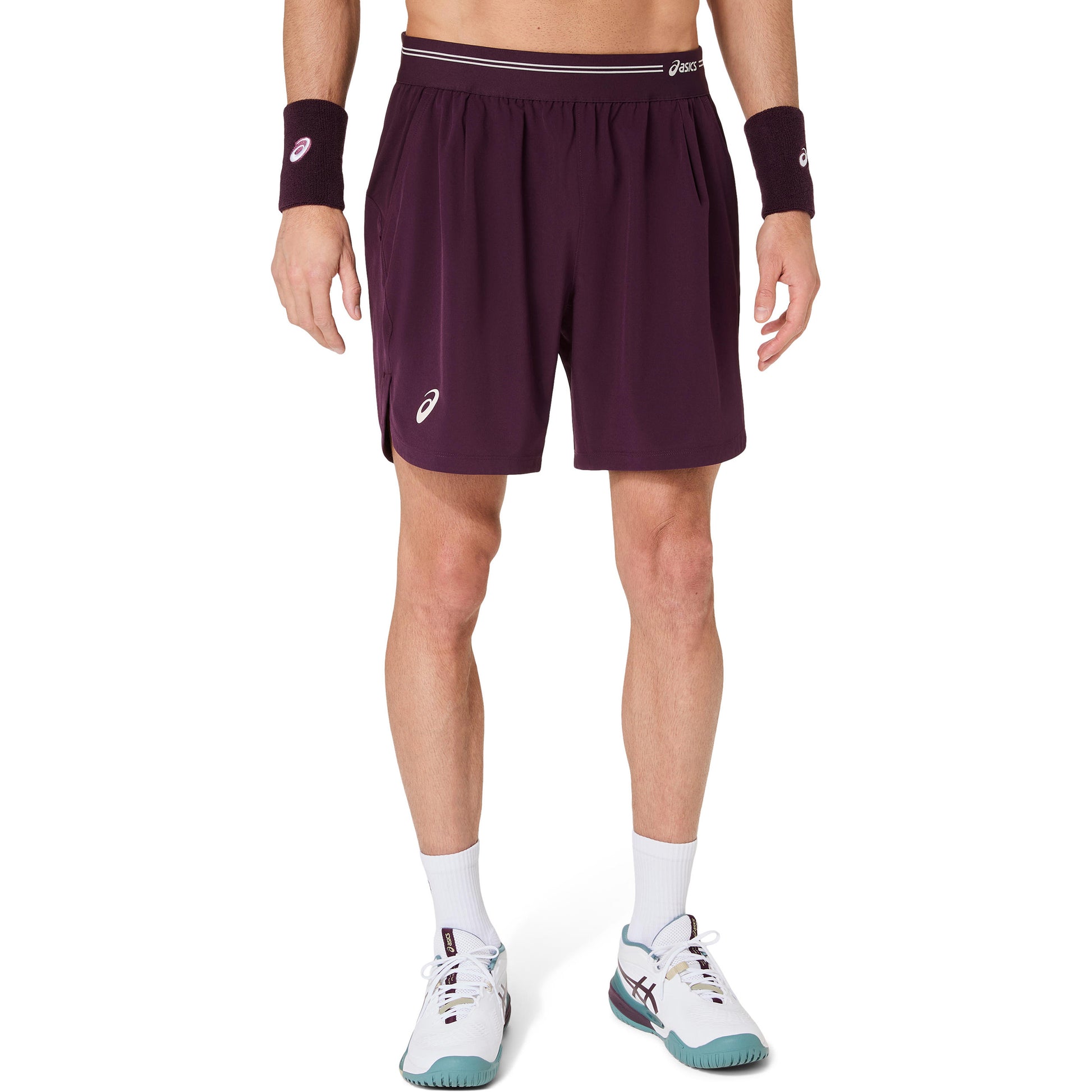 ASICS Game  Shorts Hommes - rouge vin