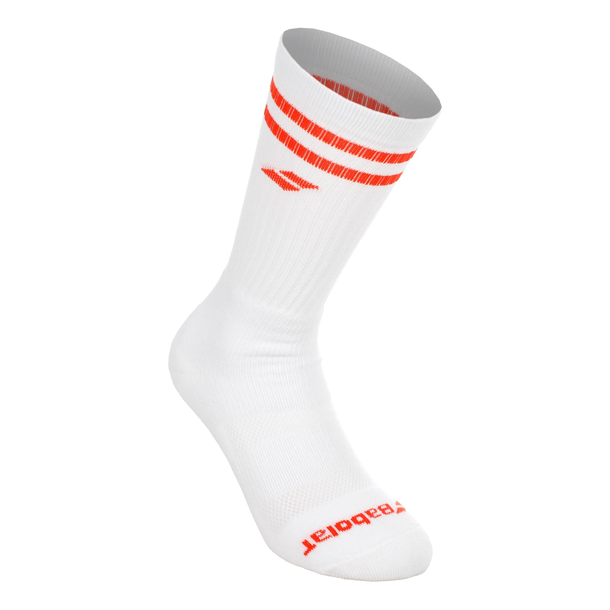Babolat Chaussettes de tennis - Pack 1 unité Unisex-blanc, rouge