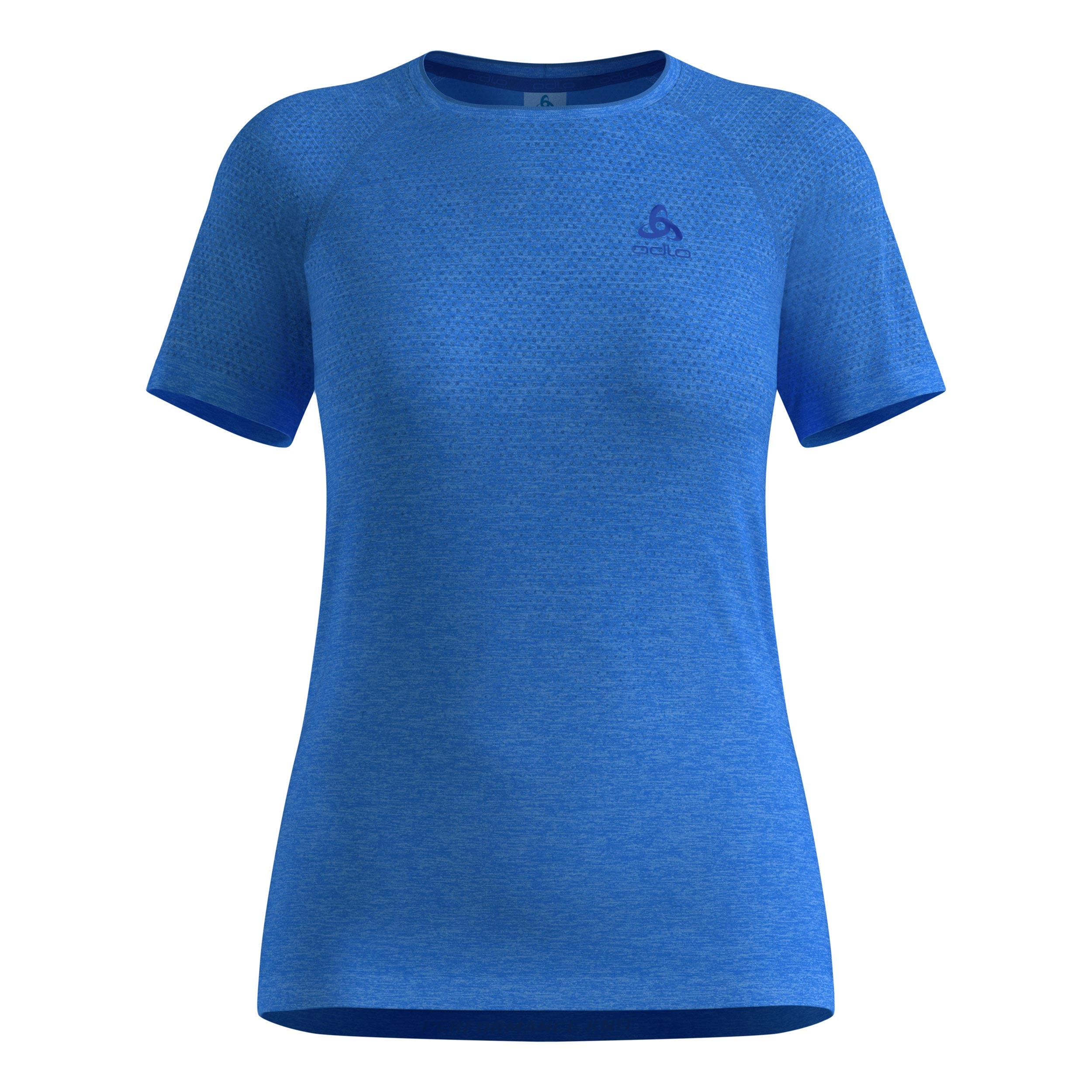 Odlo Essential Seamless Maillot de course Femmes-bleu