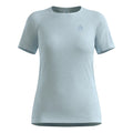 Essential Seamless Maillot de course Femmes-bleu clair