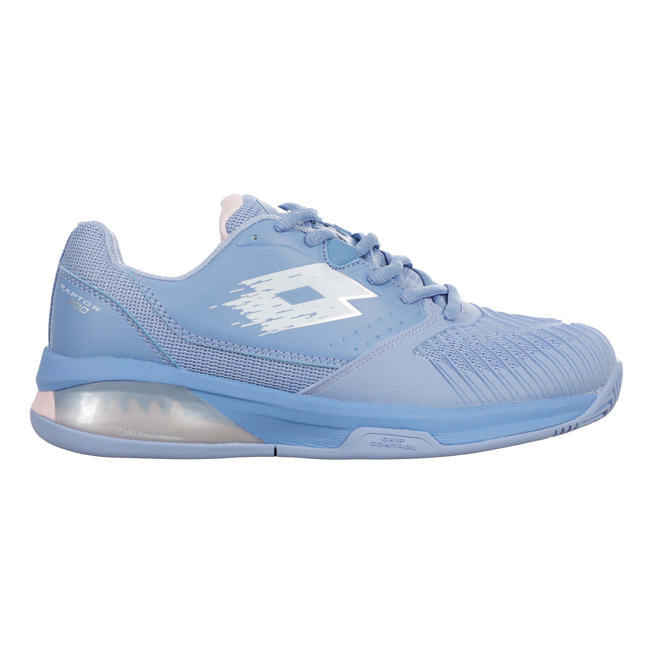 Lotto Raptor 300 CLY Chaussure terre battue Femmes-lilas, blanc