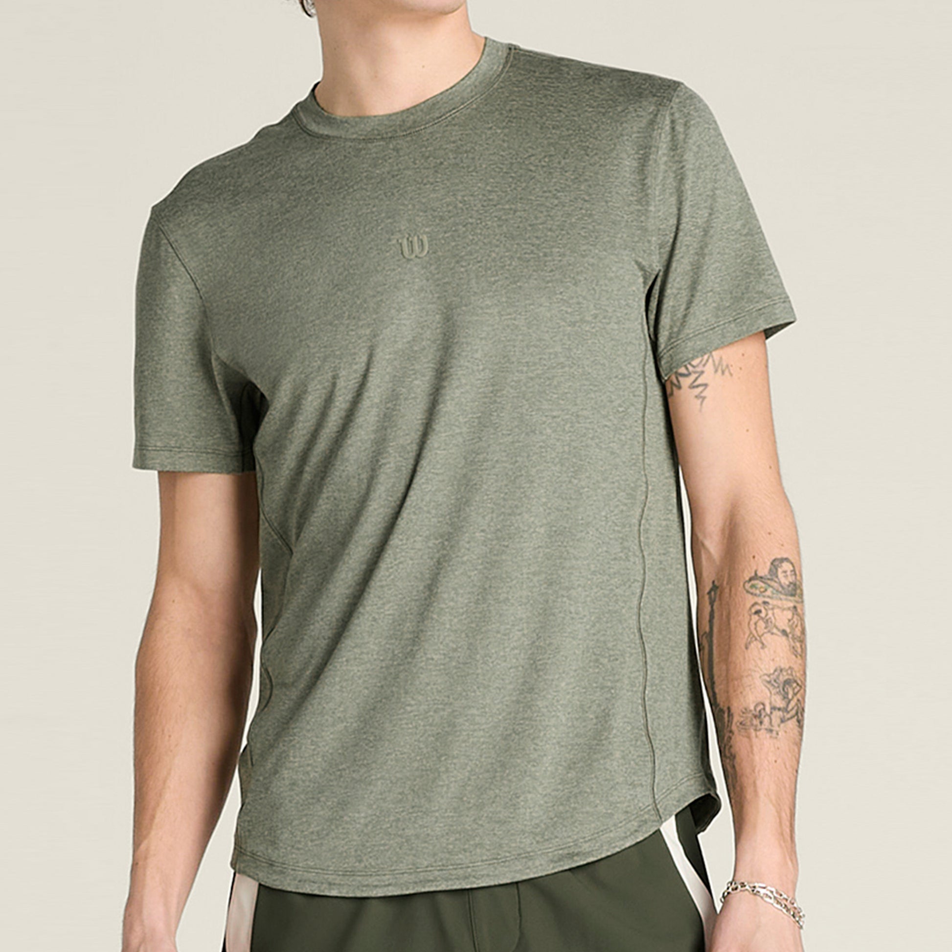 Wilson Everyday Performance T-shirt Hommes-vert olive
