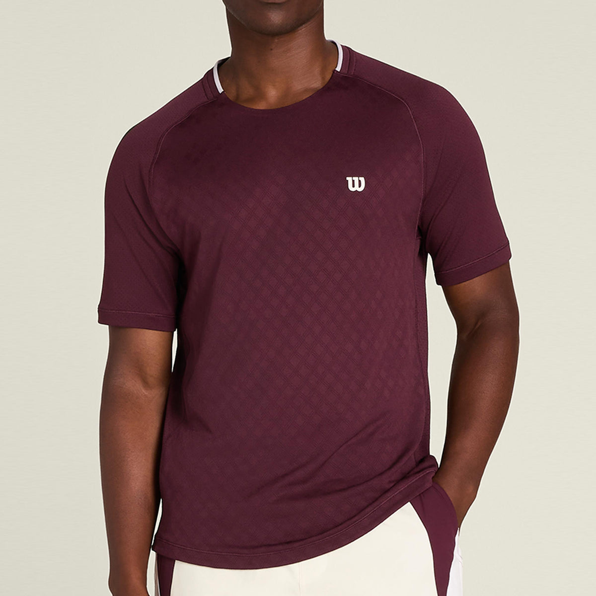 Wilson Serve Out T-shirt Hommes - violet