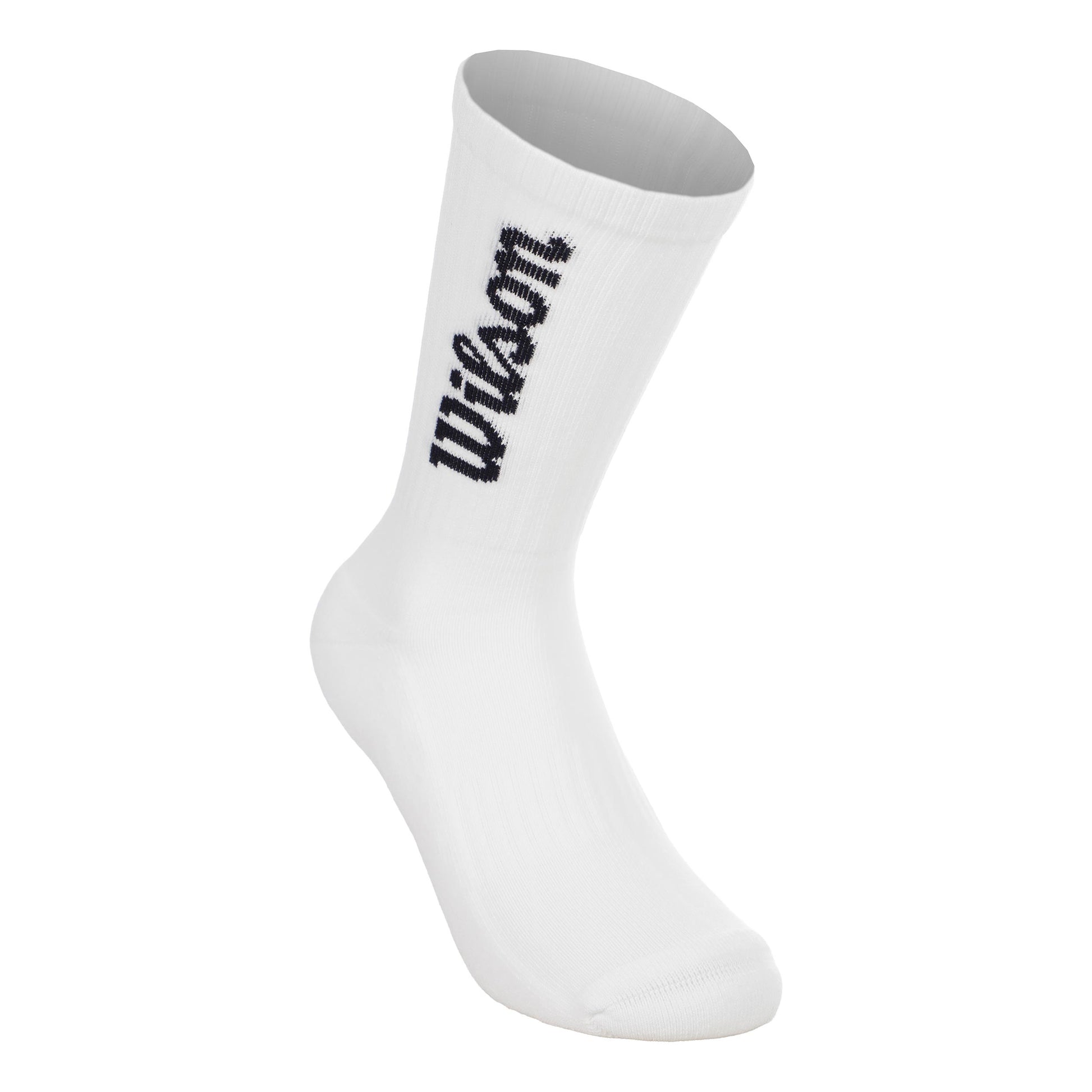 Wilson Crew Chaussettes de tennis Unisex-blanc, bleu foncé